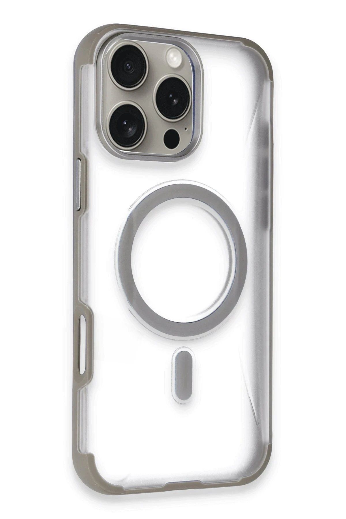 CepteToptan Joko iPhone 14 Pro Max Hilton Magsafe Kapak - Titan Gri