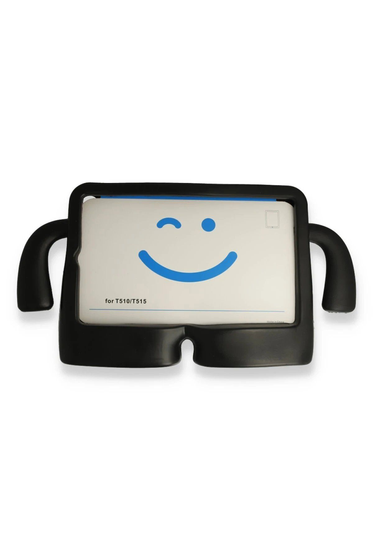 CepteToptan Newface iPad 2022 10.9 (10.nesil) Kılıf Karakter Tablet Silikon - Siyah