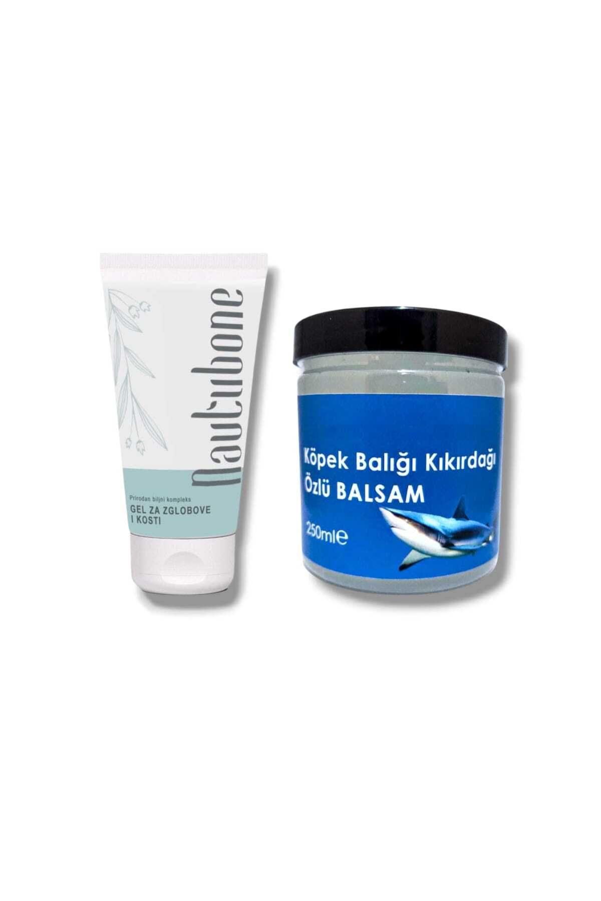 Strong Bull Store Kas, Eklem, Fıtık, ve Bel Ağrılarında Etkili Rahatlatıcı Nautubone ve Köpek Balığı 2'li Masaj Kremi