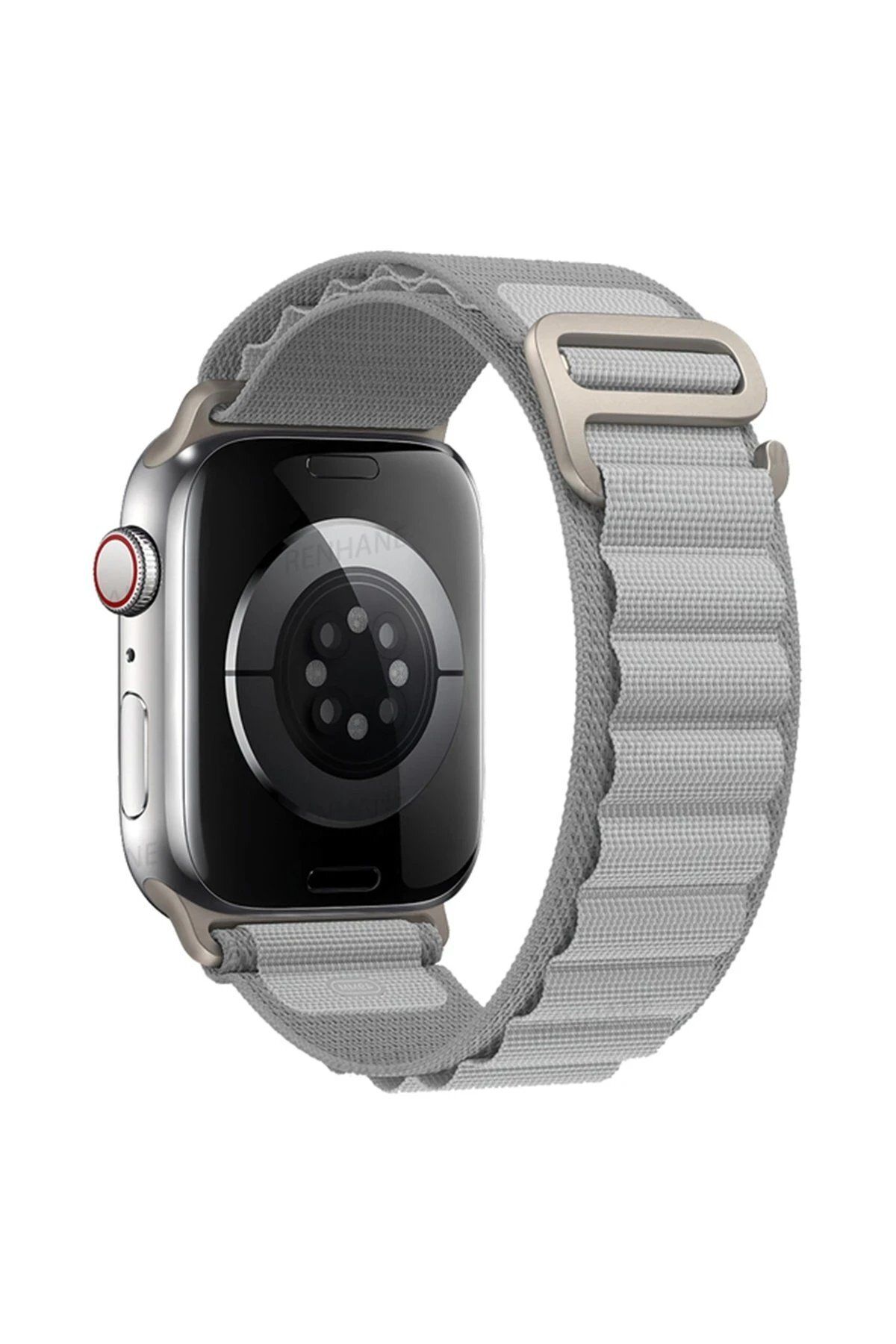 CepteToptan Newface Watch 38mm Mountain Kordon - Gri