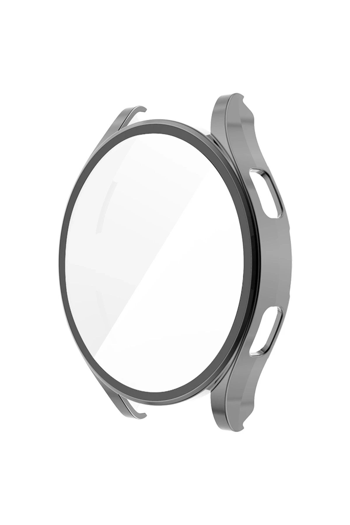 CepteToptan Newface Watch 5 40mm Wall Camlı Kasa Ekran Koruyucu - Uzay Grisi