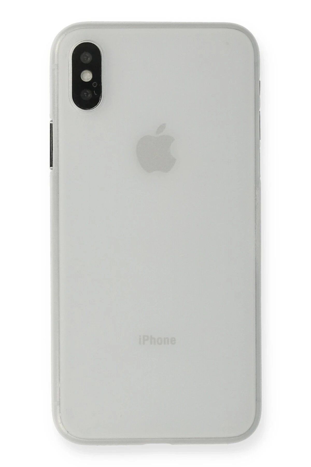 CepteToptan Newface iPhone XS Max Kılıf PP Ultra İnce Kapak - Beyaz