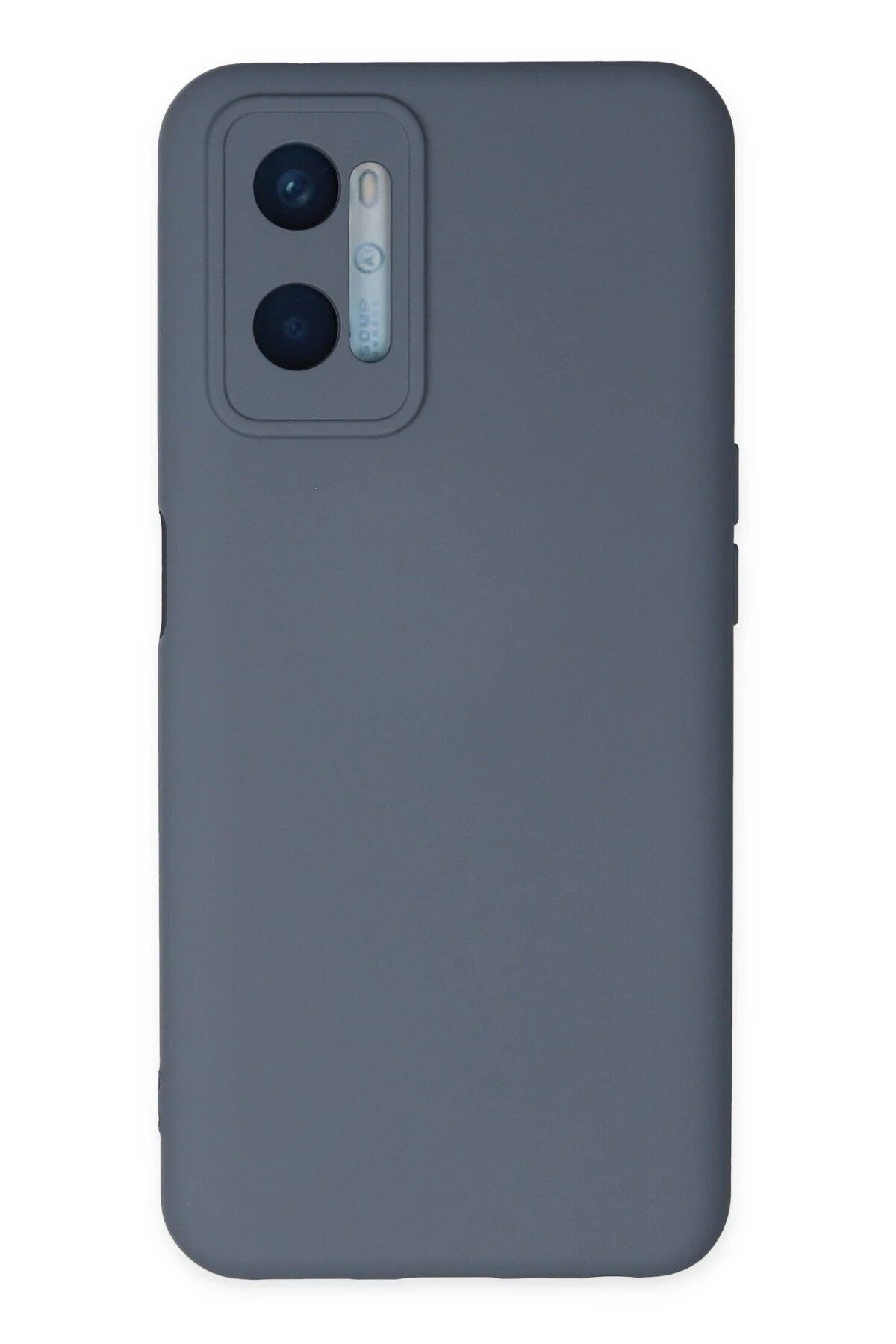 CepteToptan Newface Oppo A96 Kılıf Nano içi Kadife Silikon - Gri