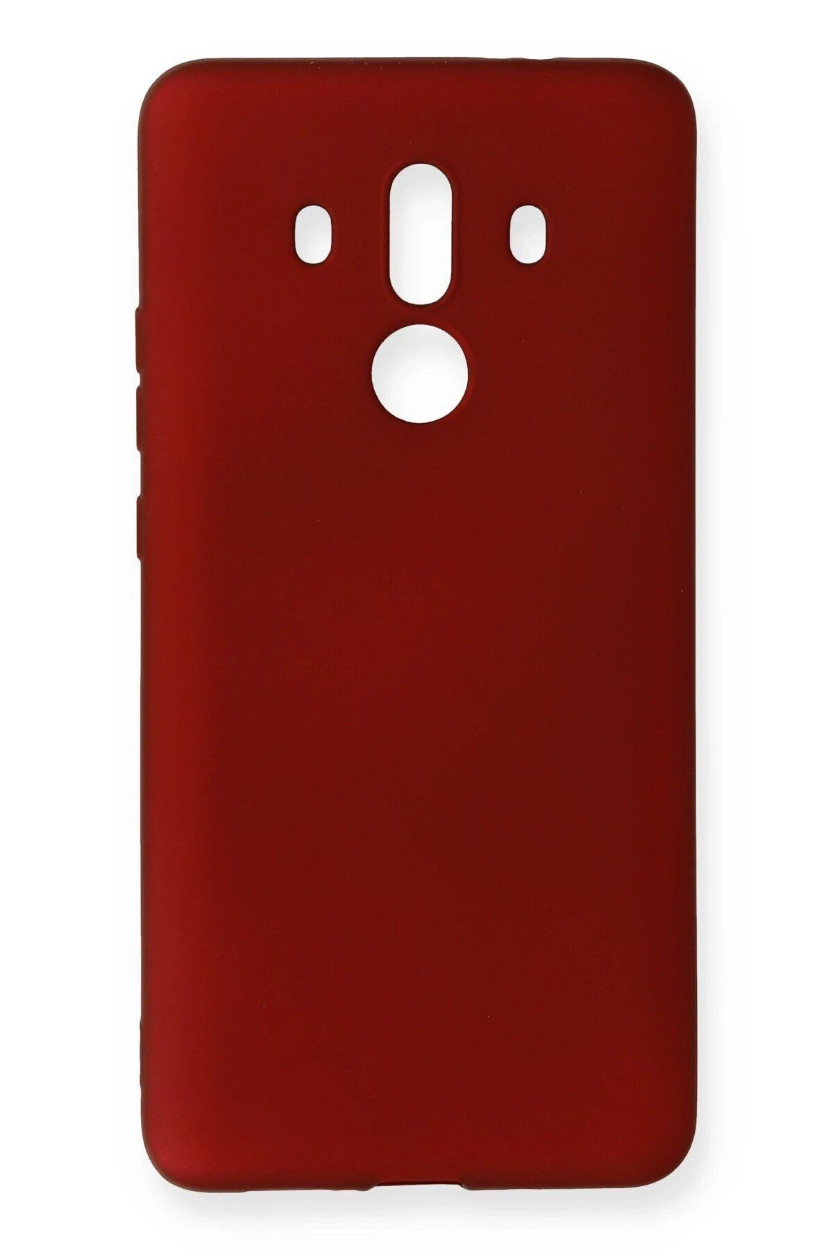 CepteToptan Newface Huawei Mate 10 Pro Kılıf First Silikon - Bordo