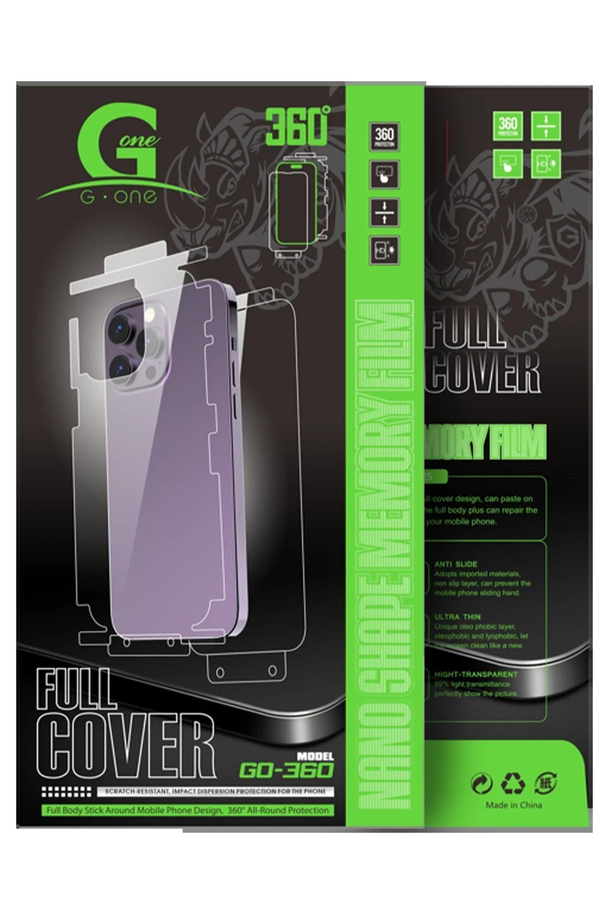 CepteToptan Newface iPhone 16 Pro Max 360 Full Body Arka Koruyucu