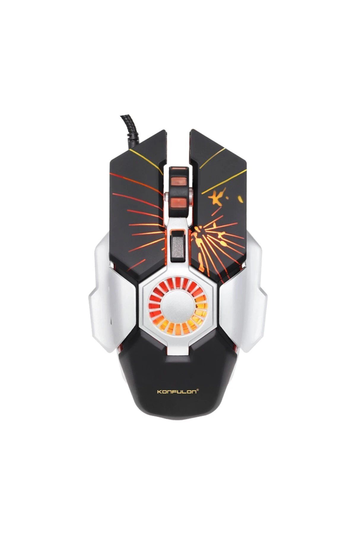CepteToptan Konfulon G16 RGB Işıklı Kablolu Gamer Mouse