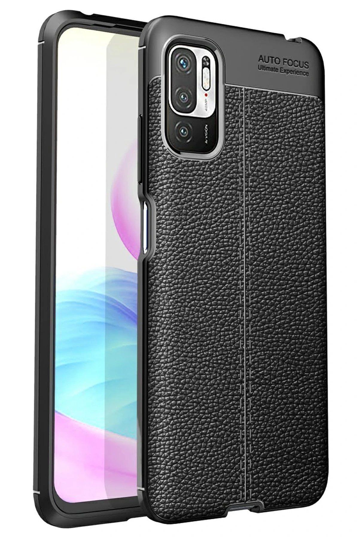 CepteToptan Newface Xiaomi Redmi Note 11 SE Kılıf Auto Focus Kapak - Siyah