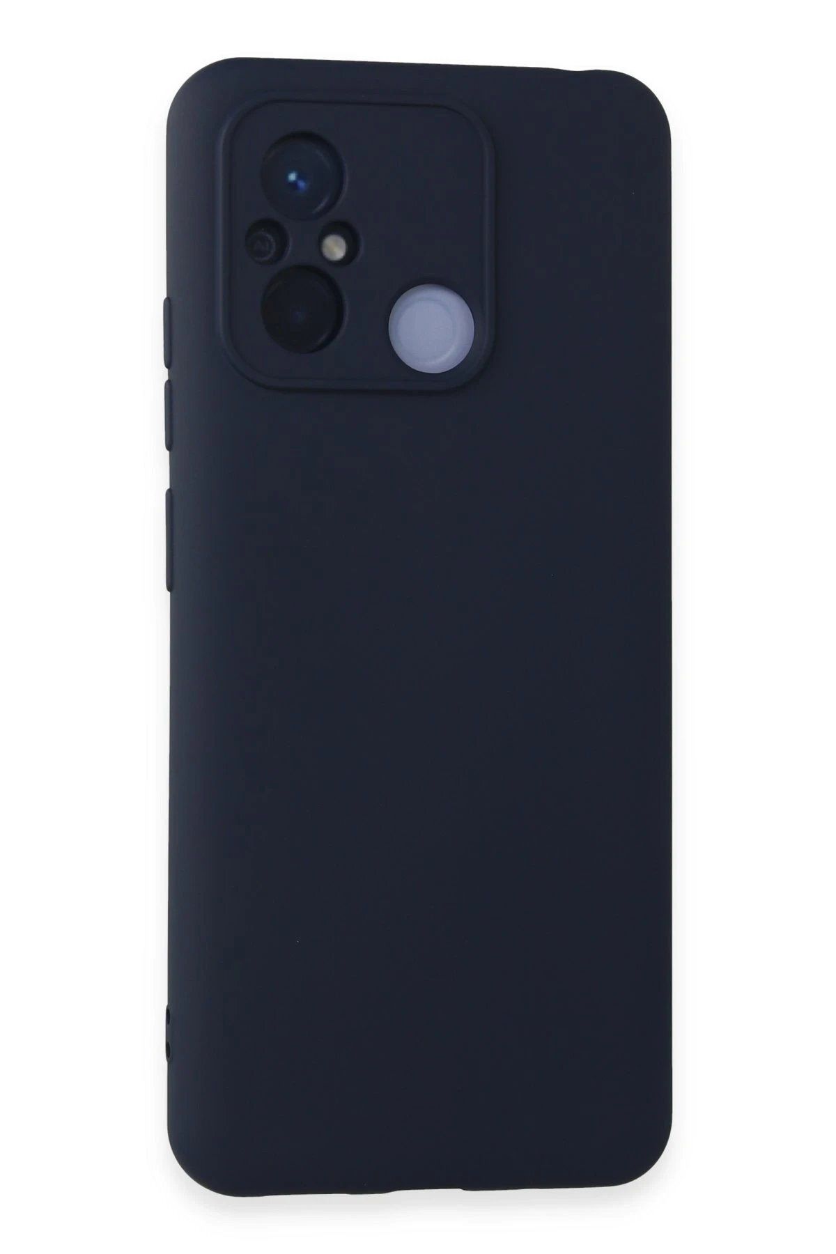 nerede bulurum Newface Xiaomi Redmi 12C Kılıf Nano içi Kadife Silikon - Lacivert