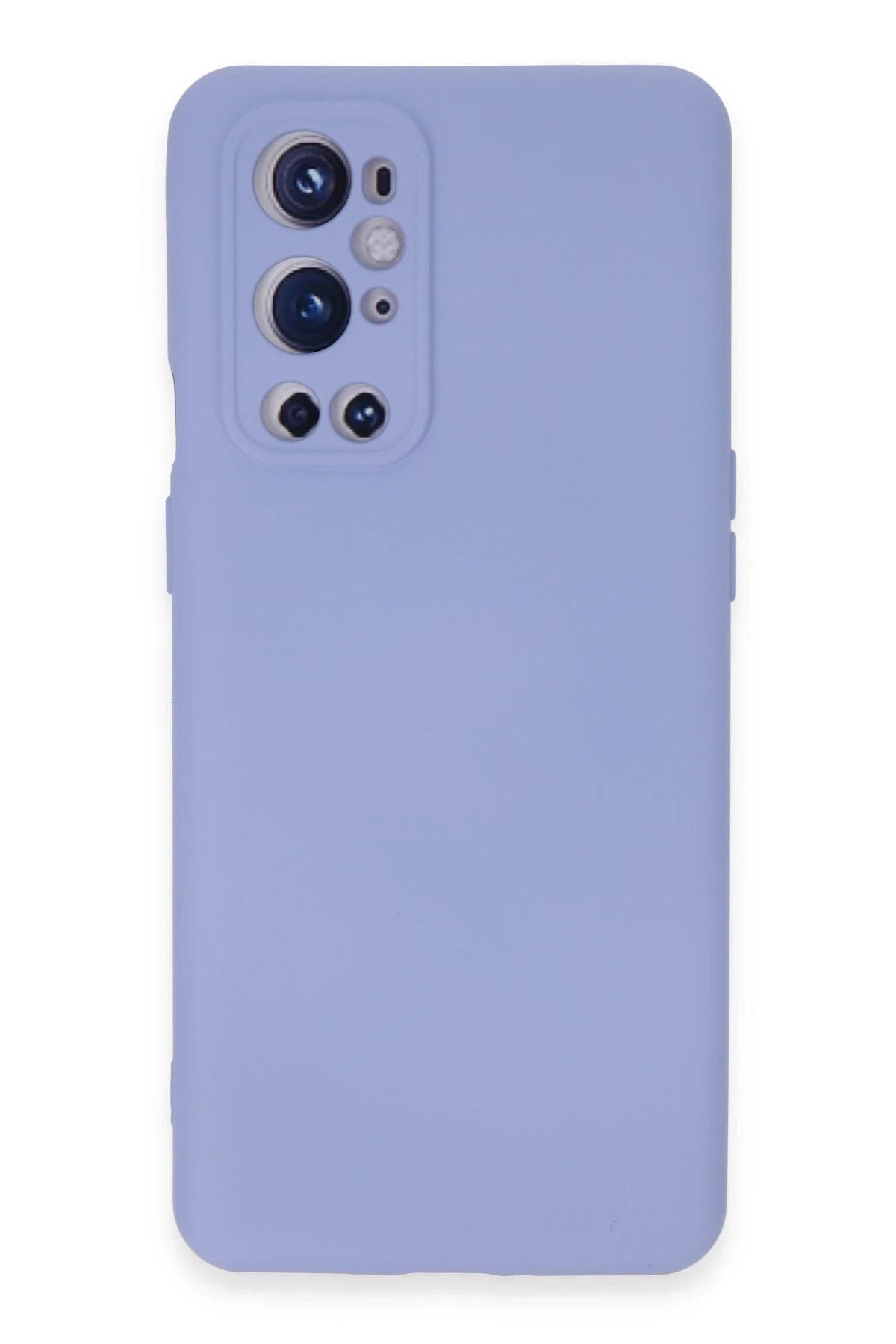nerede bulurum Newface One Plus 9 Pro Kılıf Nano içi Kadife Silikon - Mavi