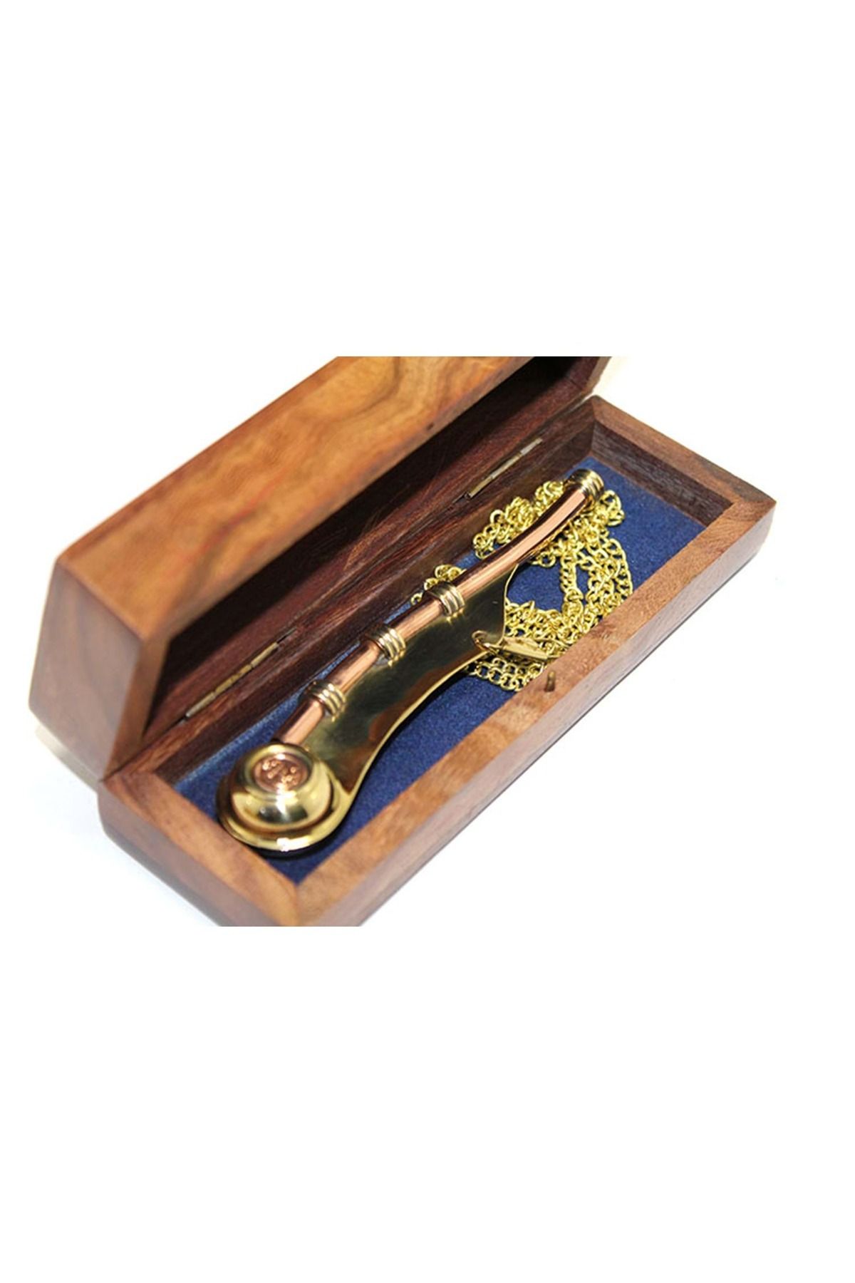 Store Ahşap Kutulu Silistre Düdüğü 12 Cm