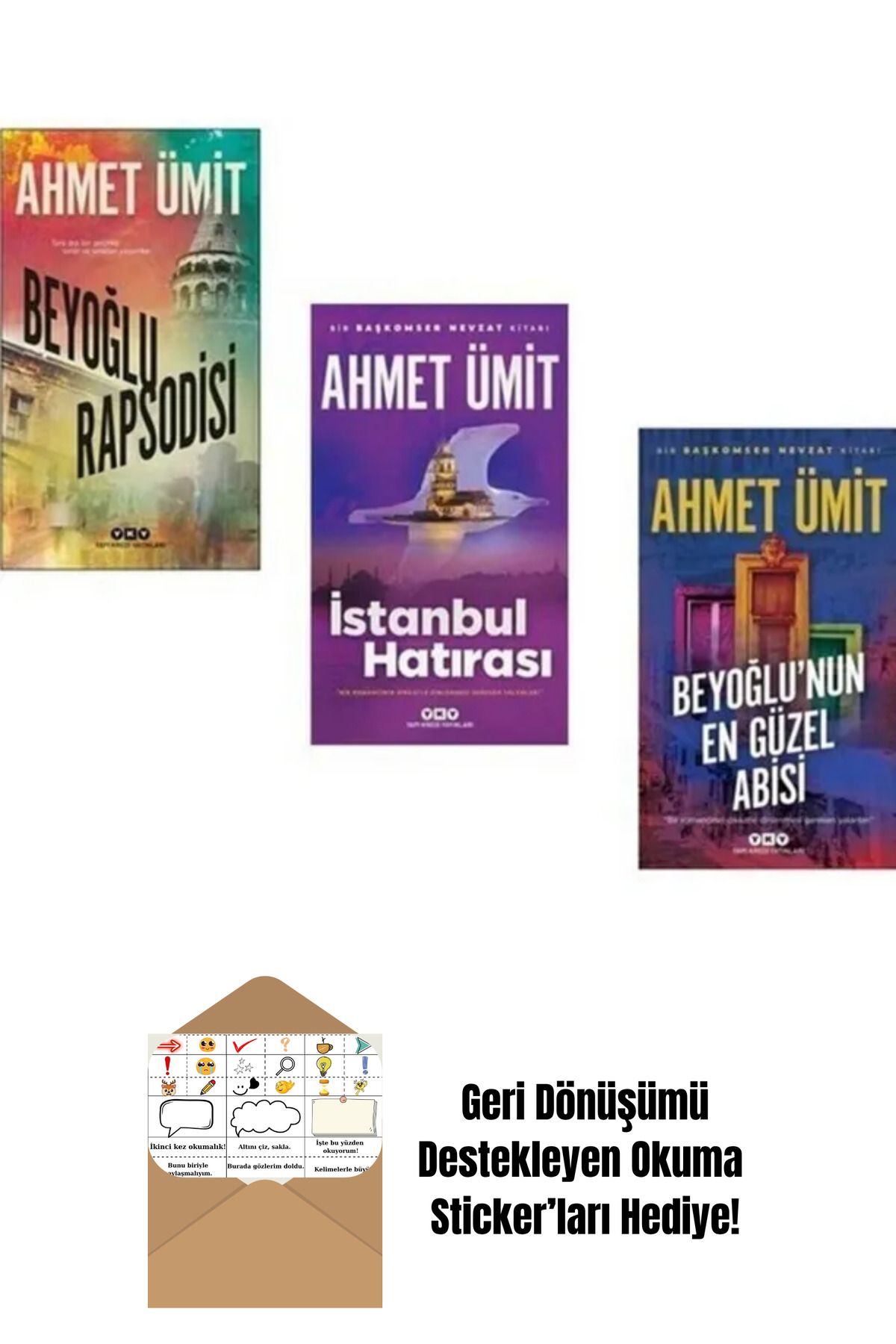 Yapı Kredi Yayınları İlk Kitaplarım Seti + Okuma Sticker'ları