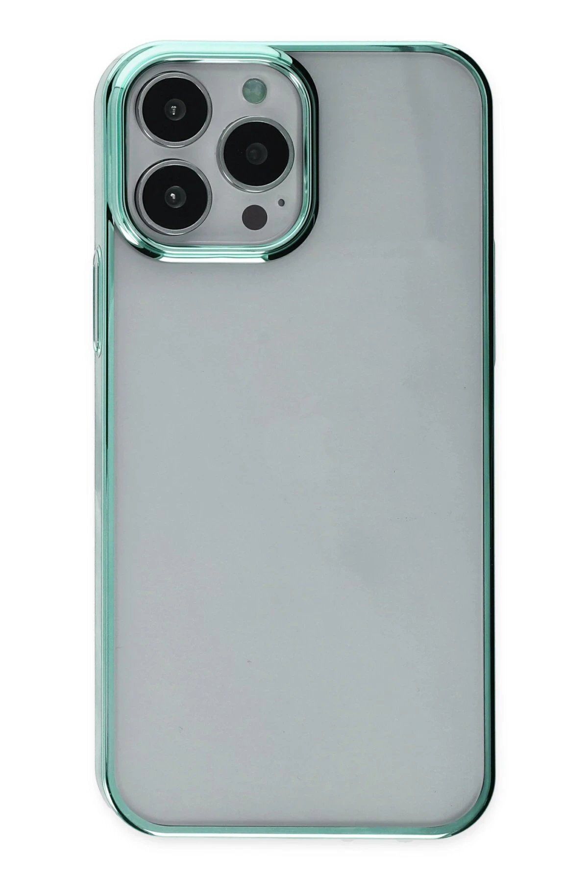 CepteToptan Newface iPhone 14 Pro Max Kılıf Element Silikon - Yeşil