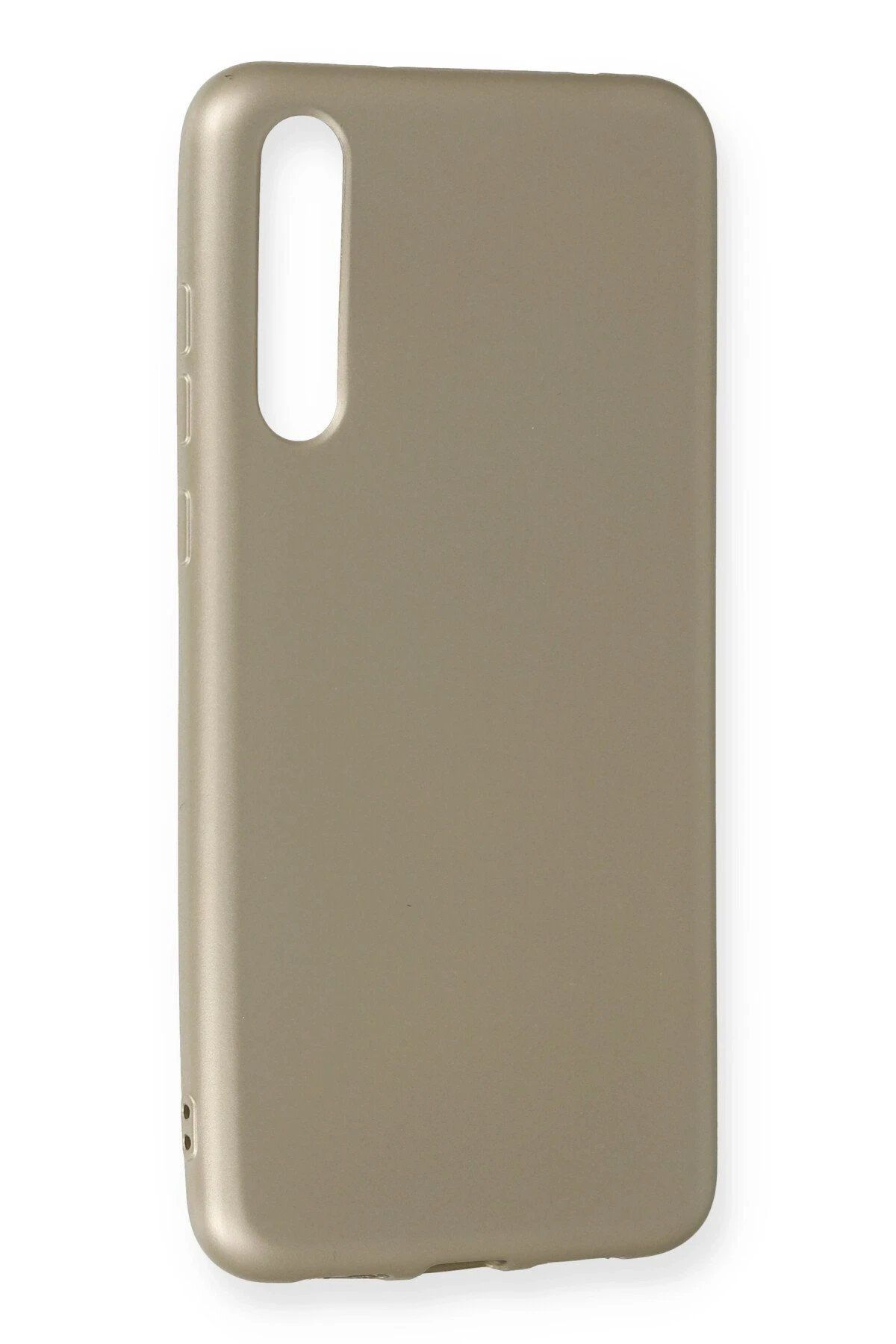 CepteToptan Newface Huawei P20 Pro Kılıf First Silikon - Gold