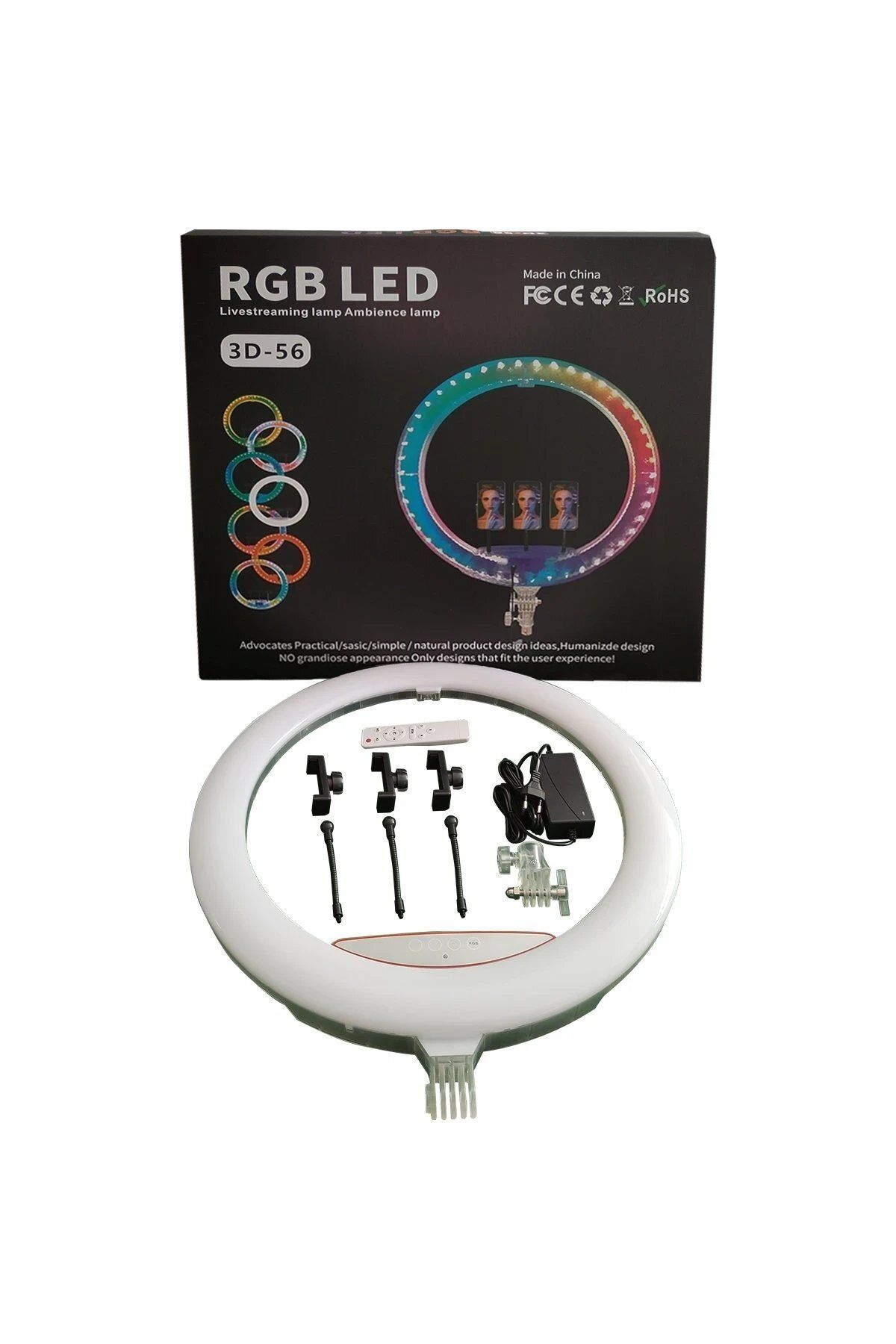 CepteToptan RD56 Diamond RGB Selfie Işığı