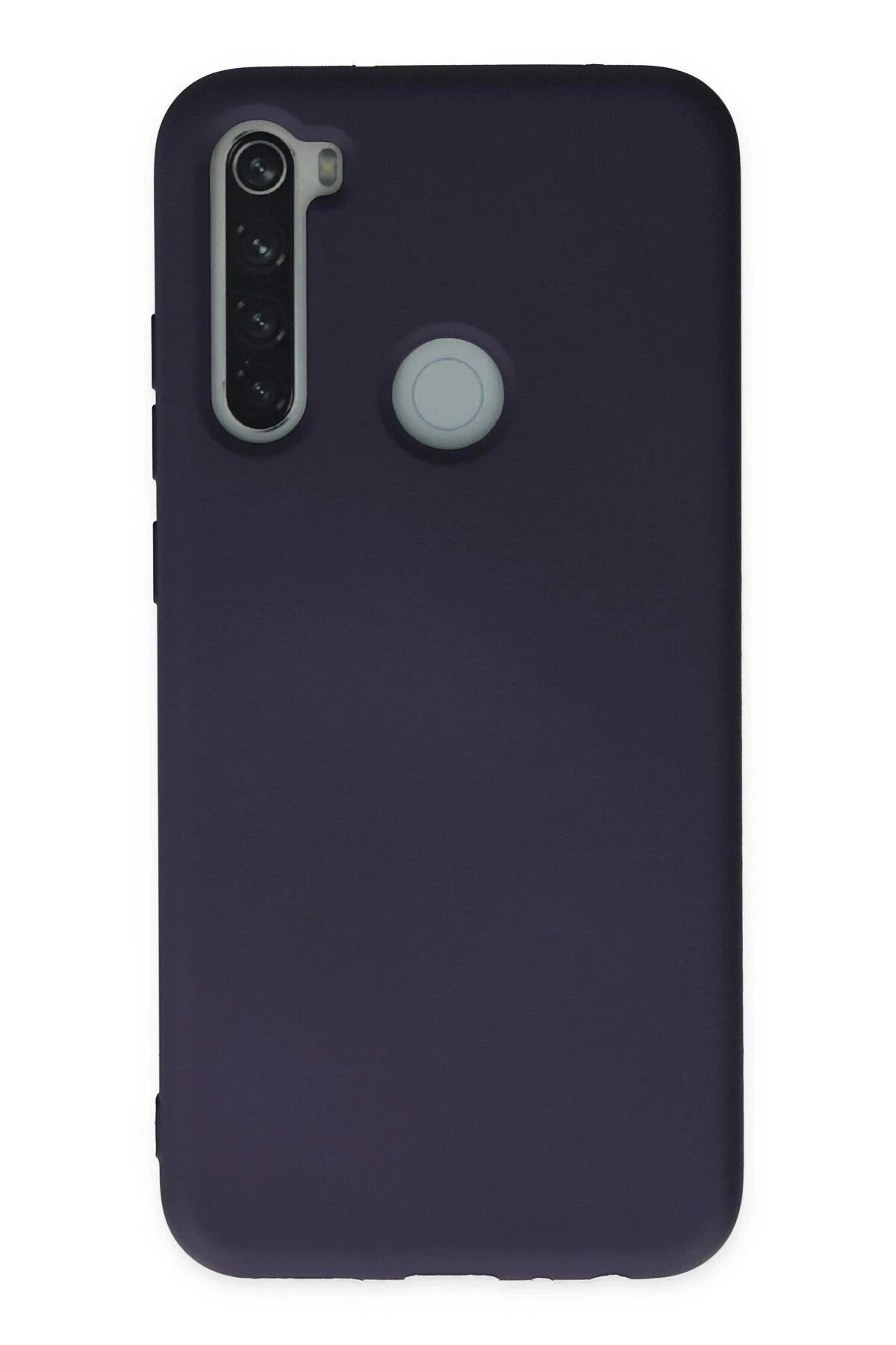 CepteToptan Newface Xiaomi Redmi Note 8 Kılıf Nano içi Kadife Silikon - Lacivert
