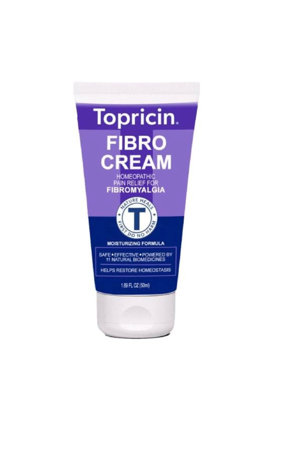 MT29 GİYİM Topricin Fibro Kas Bel Bacak Sırt Ağrılarını Teskin edici Masaj ve Bakım Kremi 50 ml x 1 ad