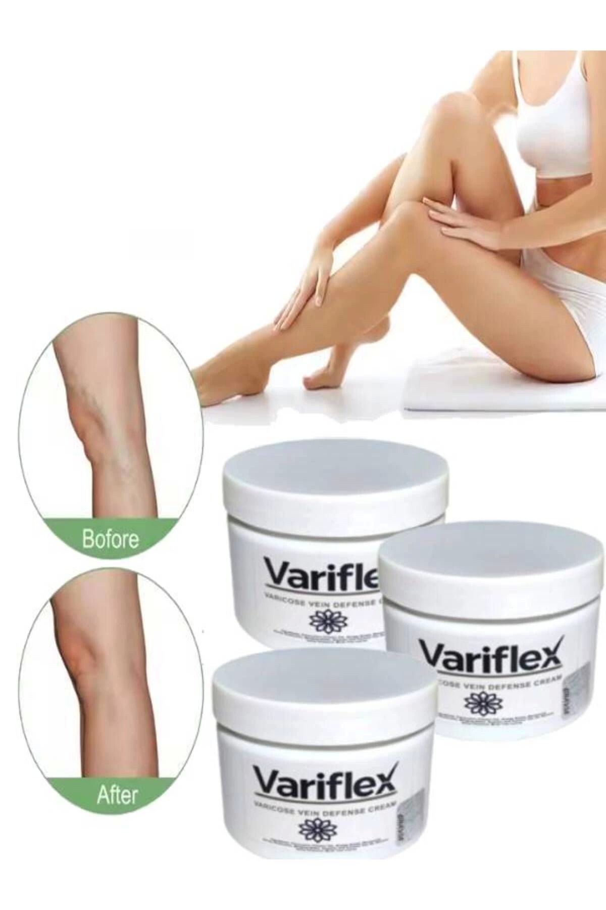 KAKTÜS JACK Variflex Kadınlar İçin Varicosel-Selulıt Bakım Creami 150 ml x 3 adet