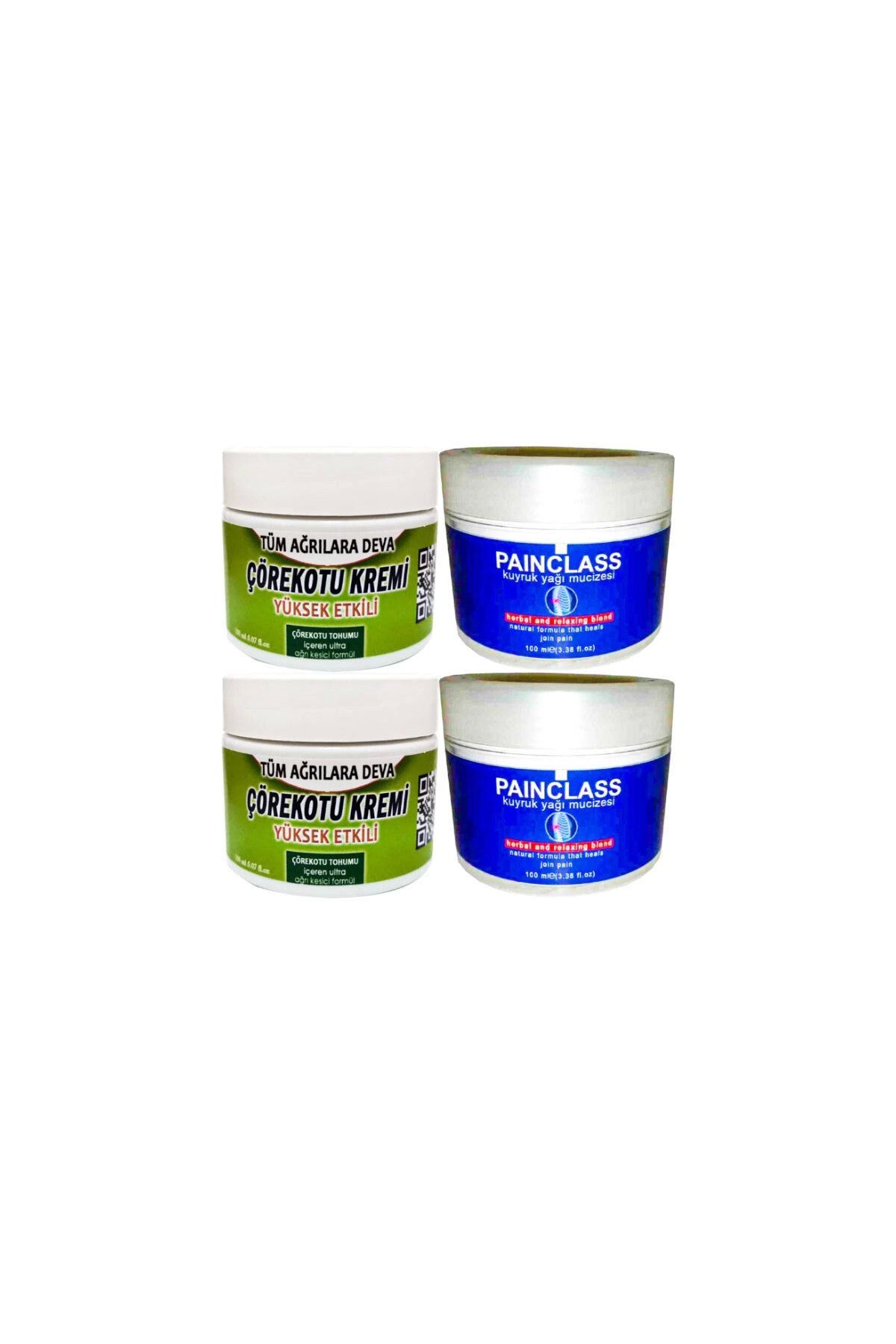 hayalimsah Çörek Otu Kremi Orta Boy Agrilarına 2 x 100 ml - Painclass Kuıyruk Yağı Kremi 2 x 100 ml
