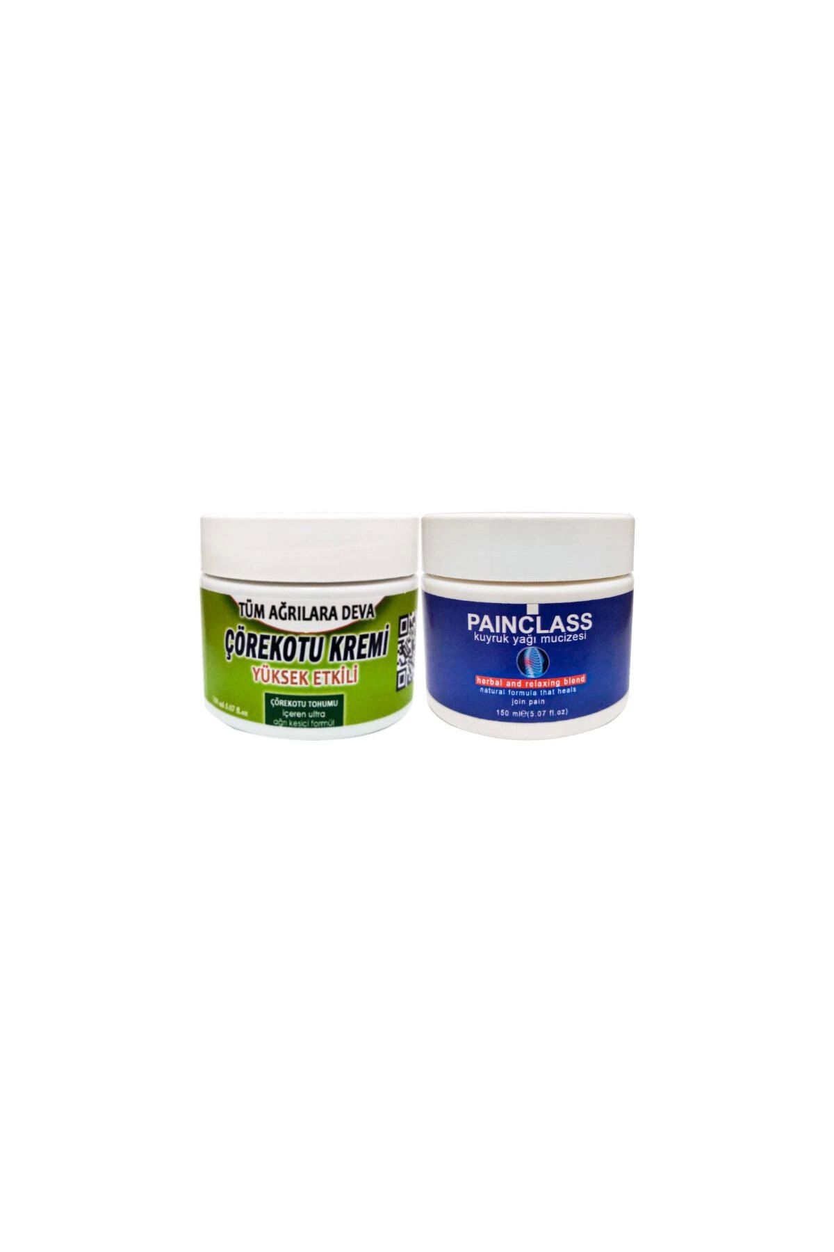 hayalimsah Çörek Otu Kremi Orta Boy Agrilar için 100 ml - Painclass 150 ml Kuıyruk Yağı Kremi