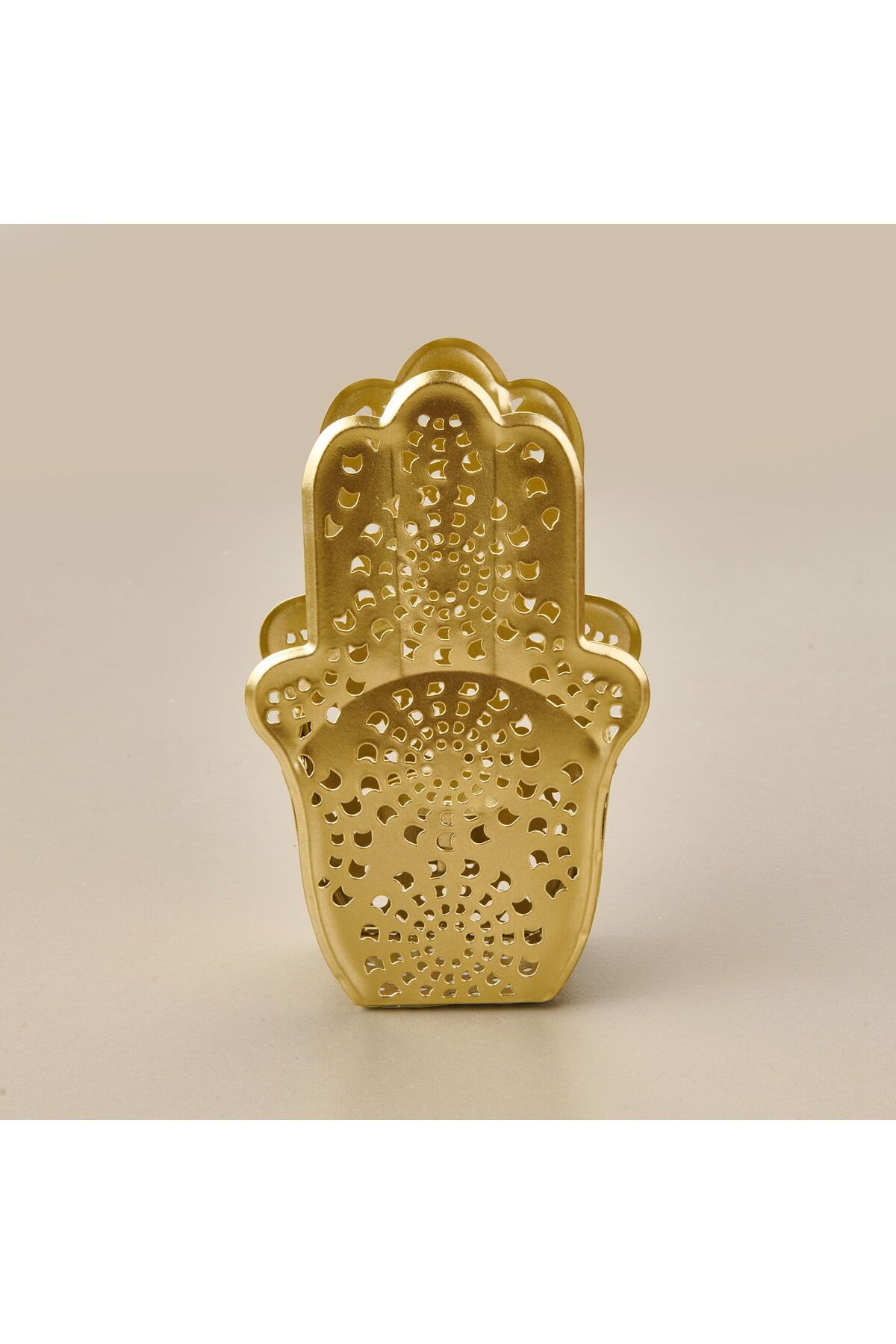 KPM Etnik Metal Mumluk - Gold - 10 cm