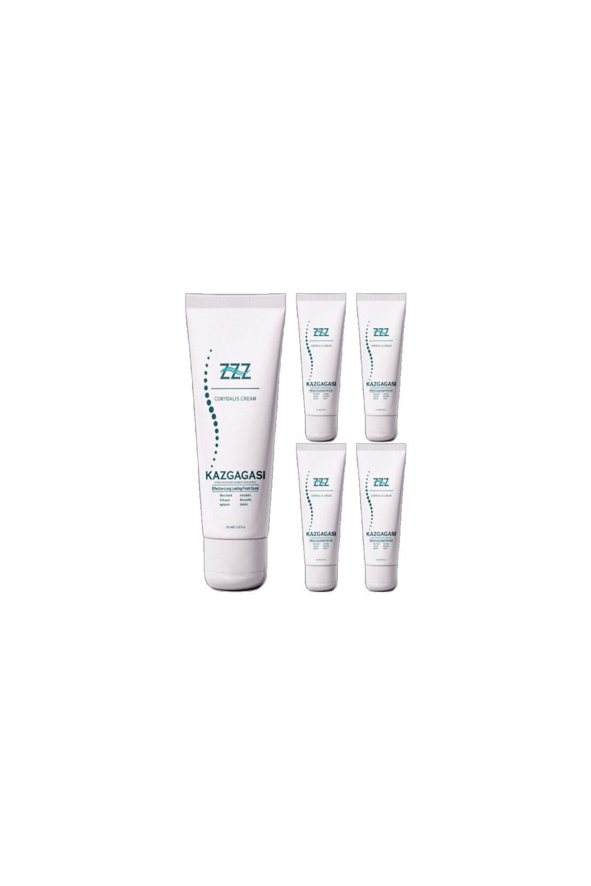 ÖYKÜ VE YİĞİT Kaz Gagası Özel Karışımlı Krem 5x100 ml Sırt Kas İskelet Sızıları için Bakım Kremi
