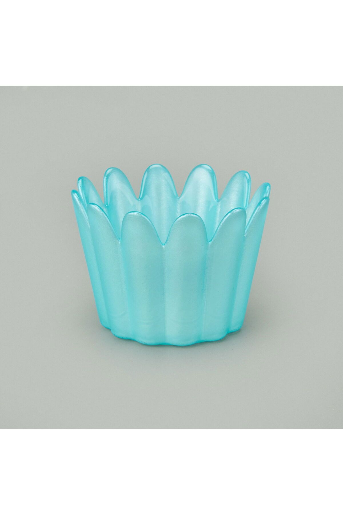 ASPARTAM Deco Tulu Mumluk - Turkuaz - 9 cm