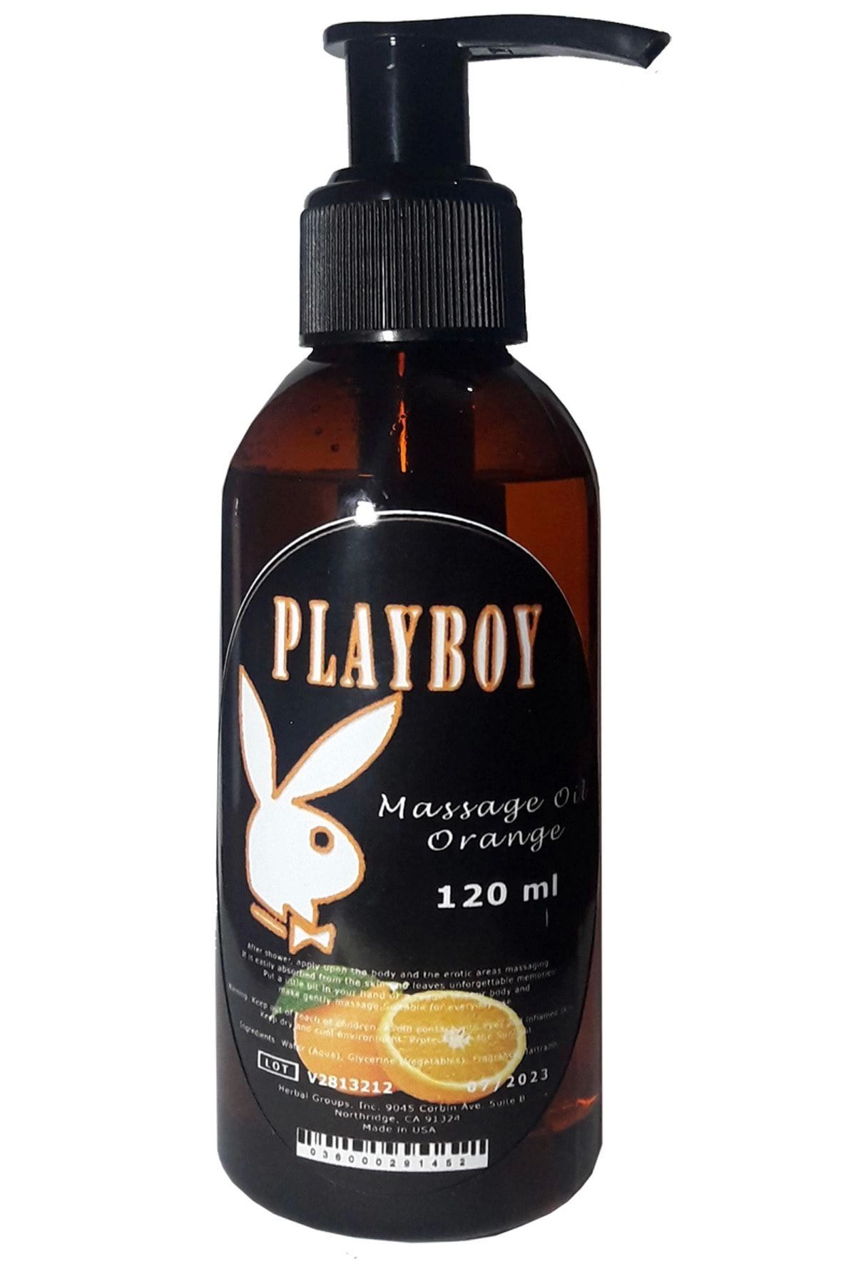 Heez Orange Flavored Massage Oil Portakal Aromalı Vücut Masaj Yağı 120 ml