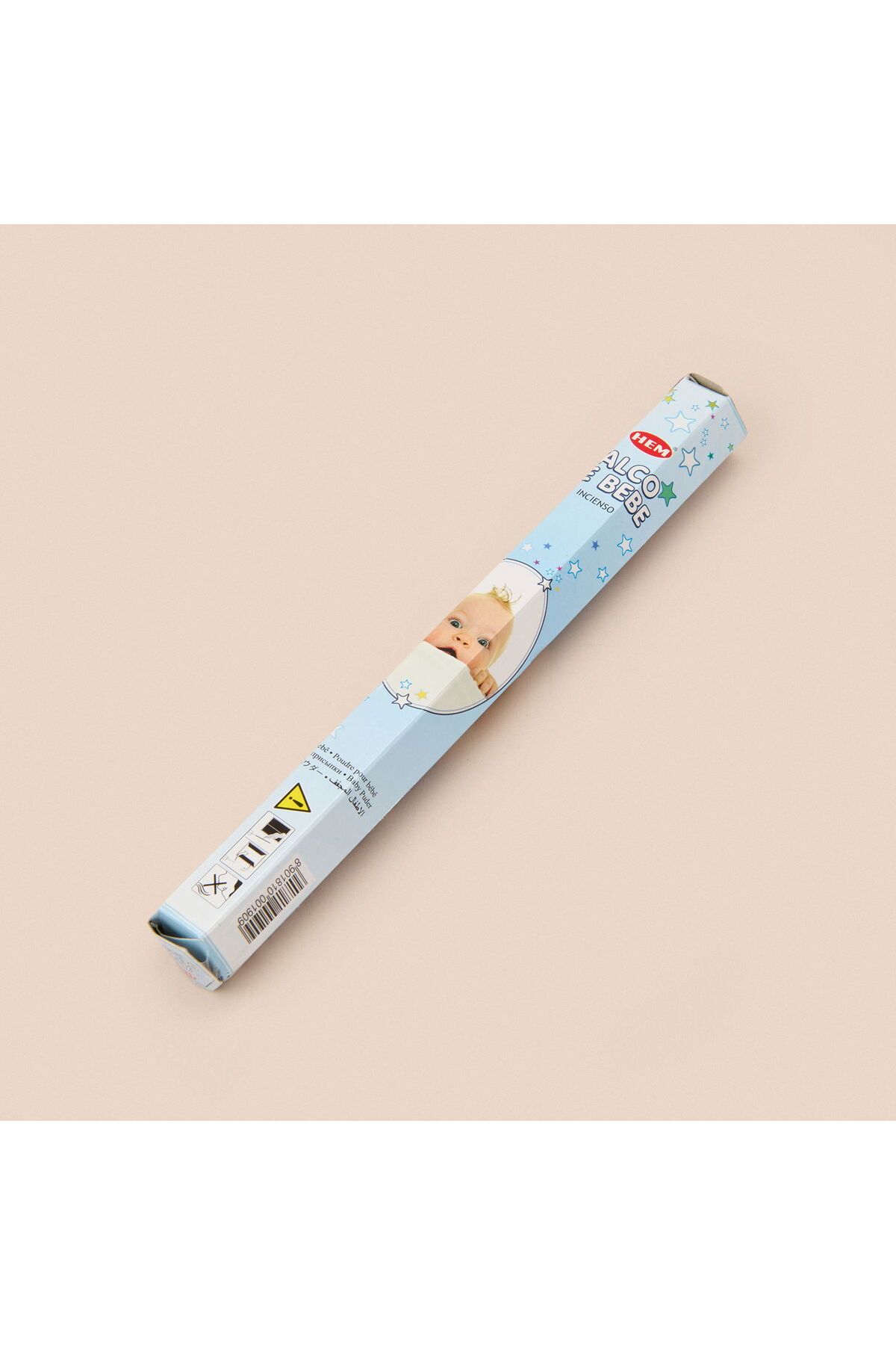 ASPARTAM Baby Powder Hexa 20'li Çubuk Tütsü - Renkli - 25 cm
