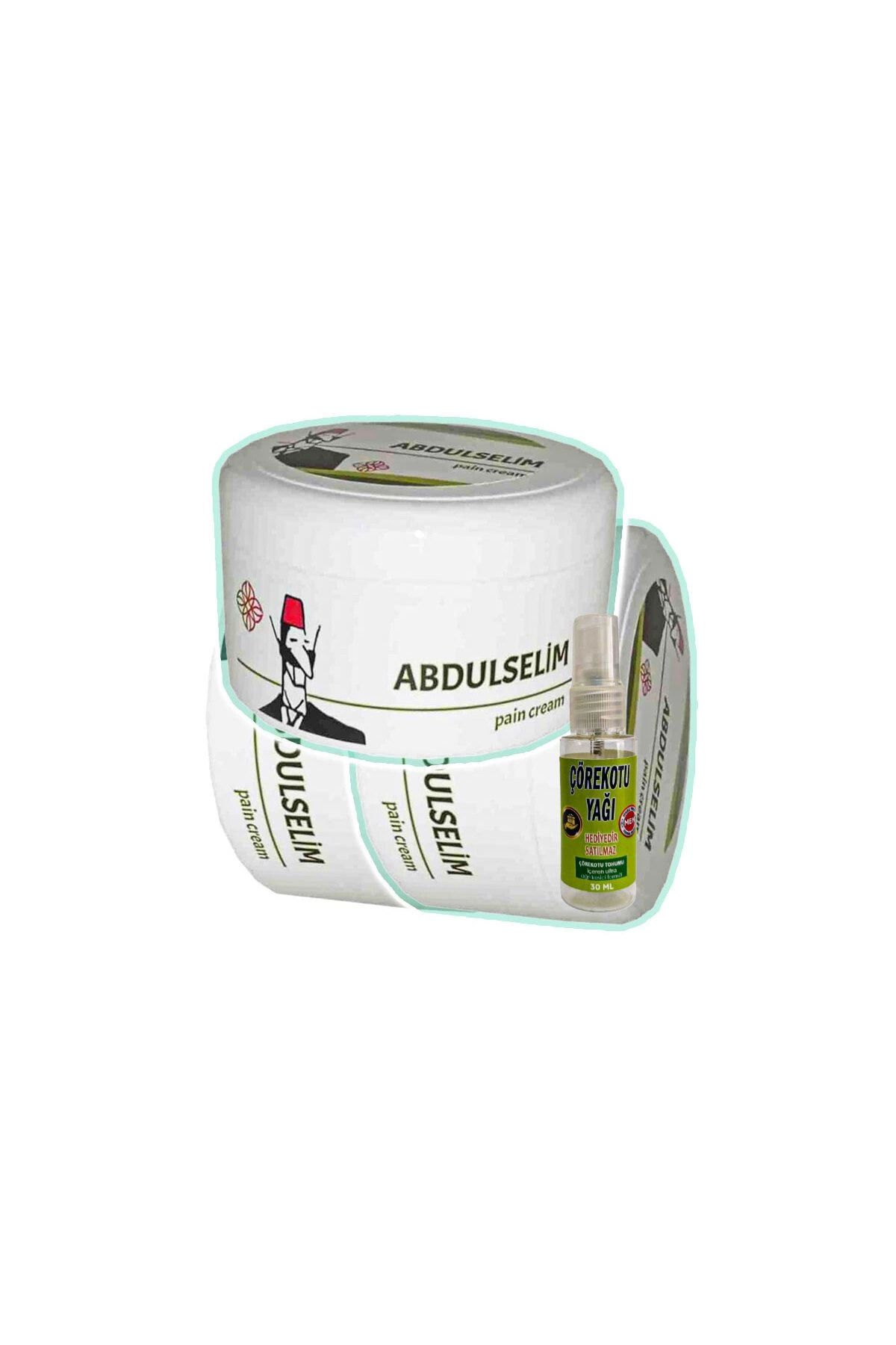 hayalimsah Abdülselim Ağrı Dindirici Masaj Bakım Kremi 3x200 ml+Çörek Otu Ağrı Yağ ile