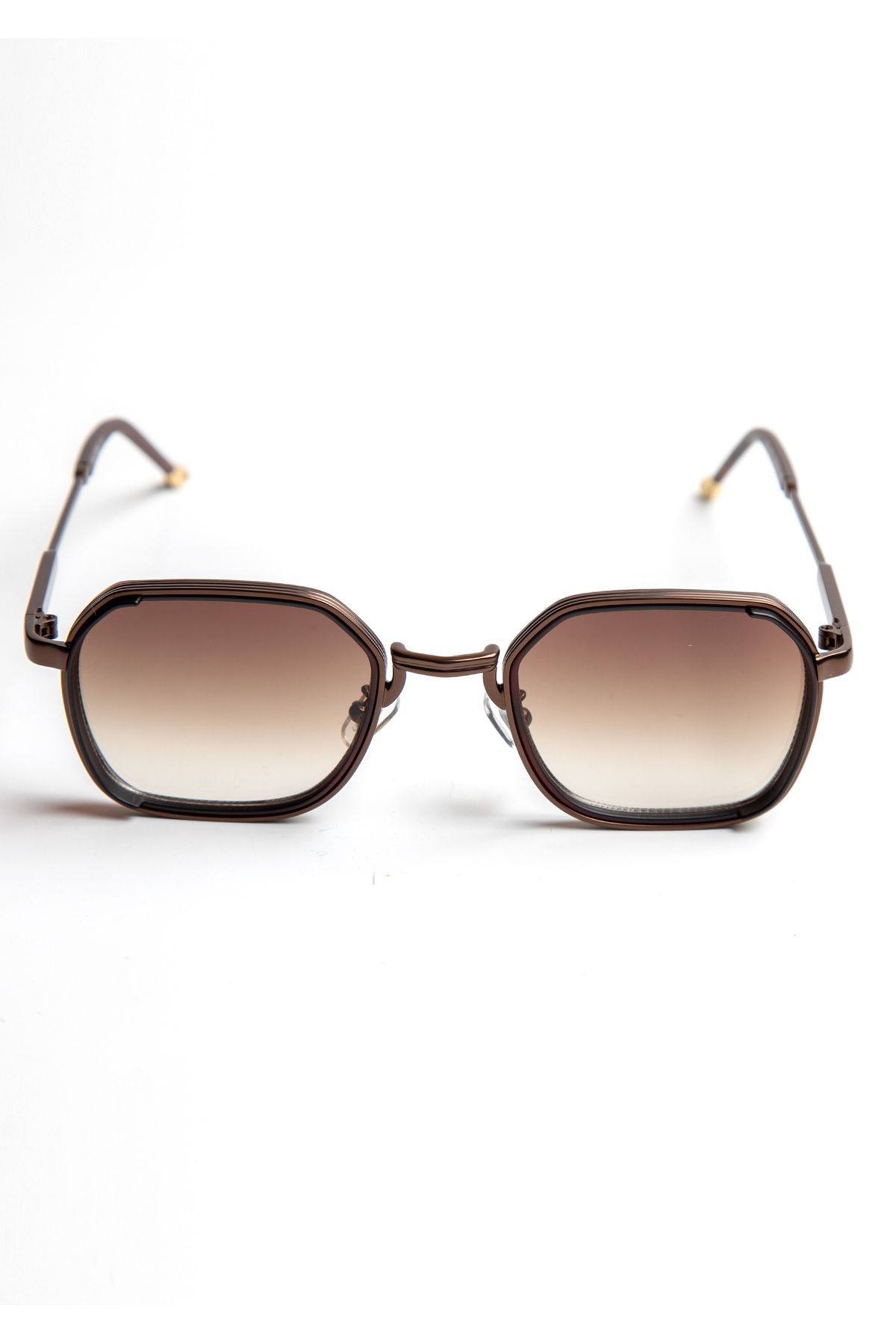 shop Metal Geometrik Çerçeveli Güneş Gözlüğü AMR-00750