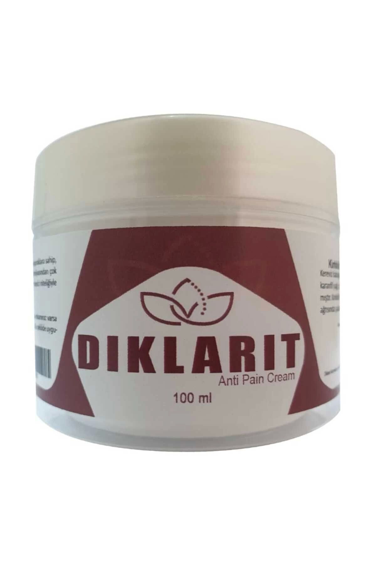 hayalimsah DIKLARIT Anti Pain Cream Ağrılarınız İçin Krem 100 ml