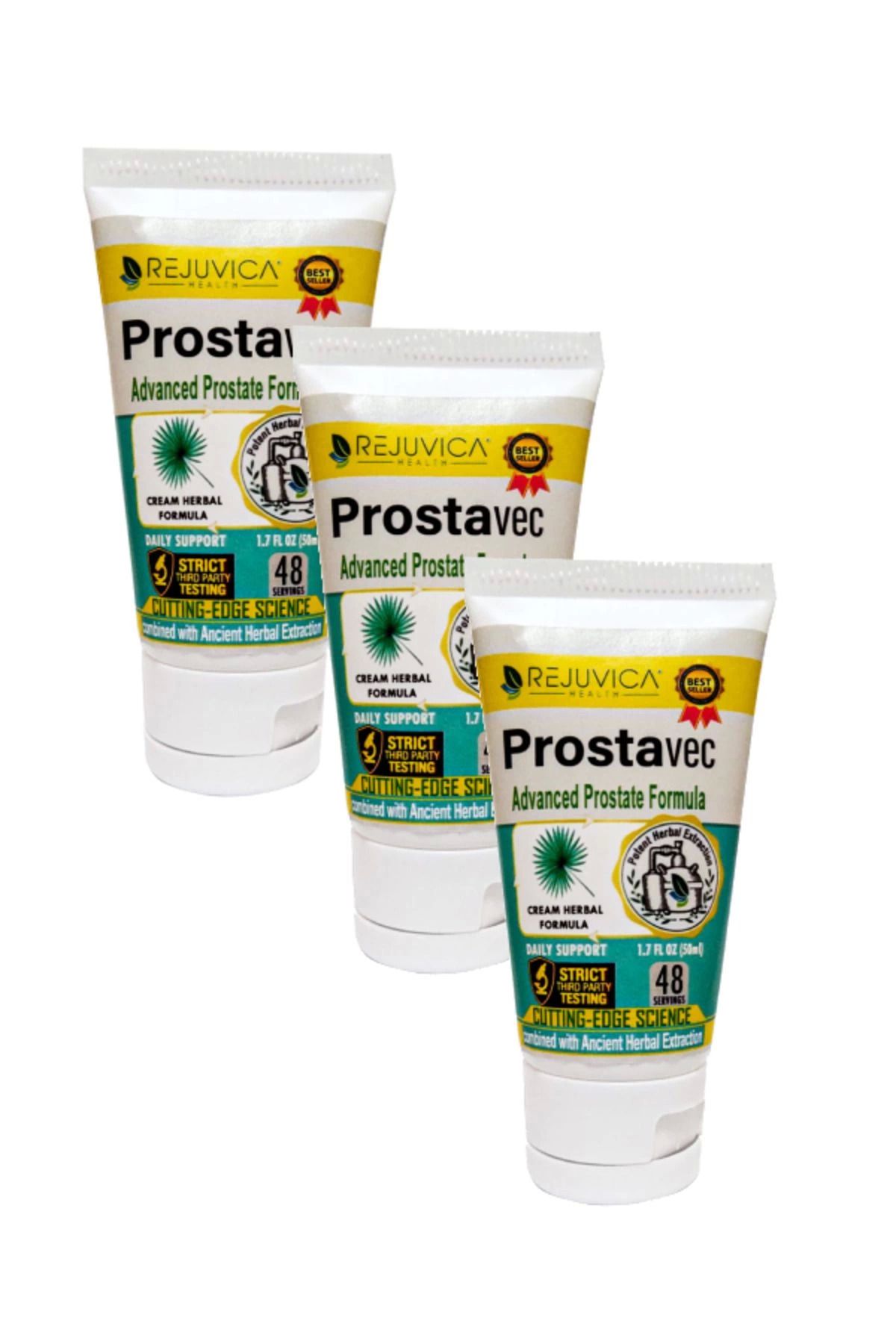 ÖYKÜ VE YİĞİT Prostavec Advancede New Formula Erkekler için Pros.tate Bakım Kremi 50 ml X 3 ad.