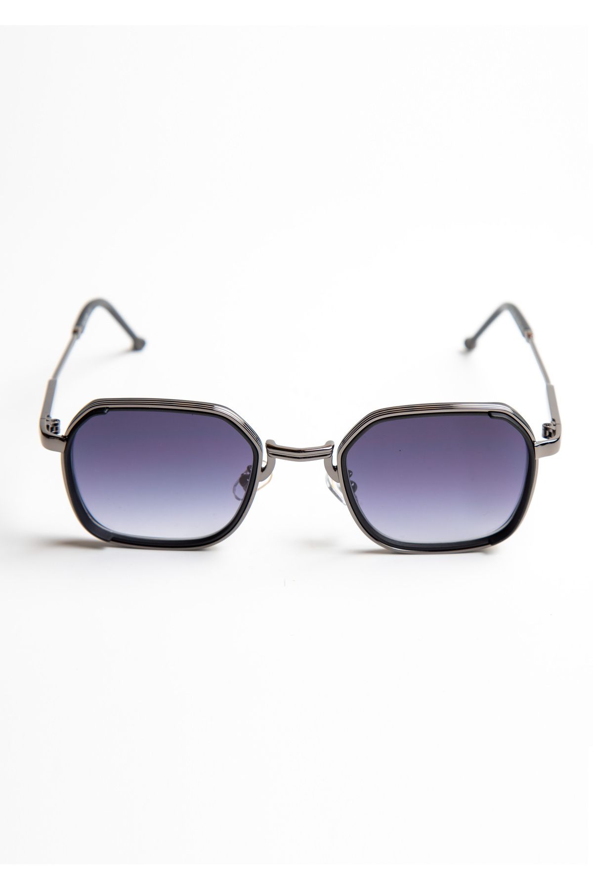 shop Metal Geometrik Çerçeveli Güneş Gözlüğü AMR-00750
