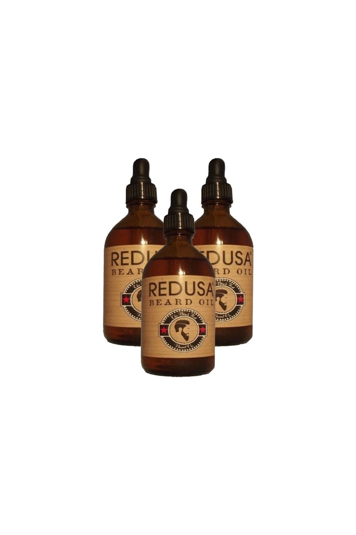 hayalimsah Sakal Yağı Redusa Beard Oil Sakal Uzatıcı Bakım Yağı 100 Ml 3 Adet