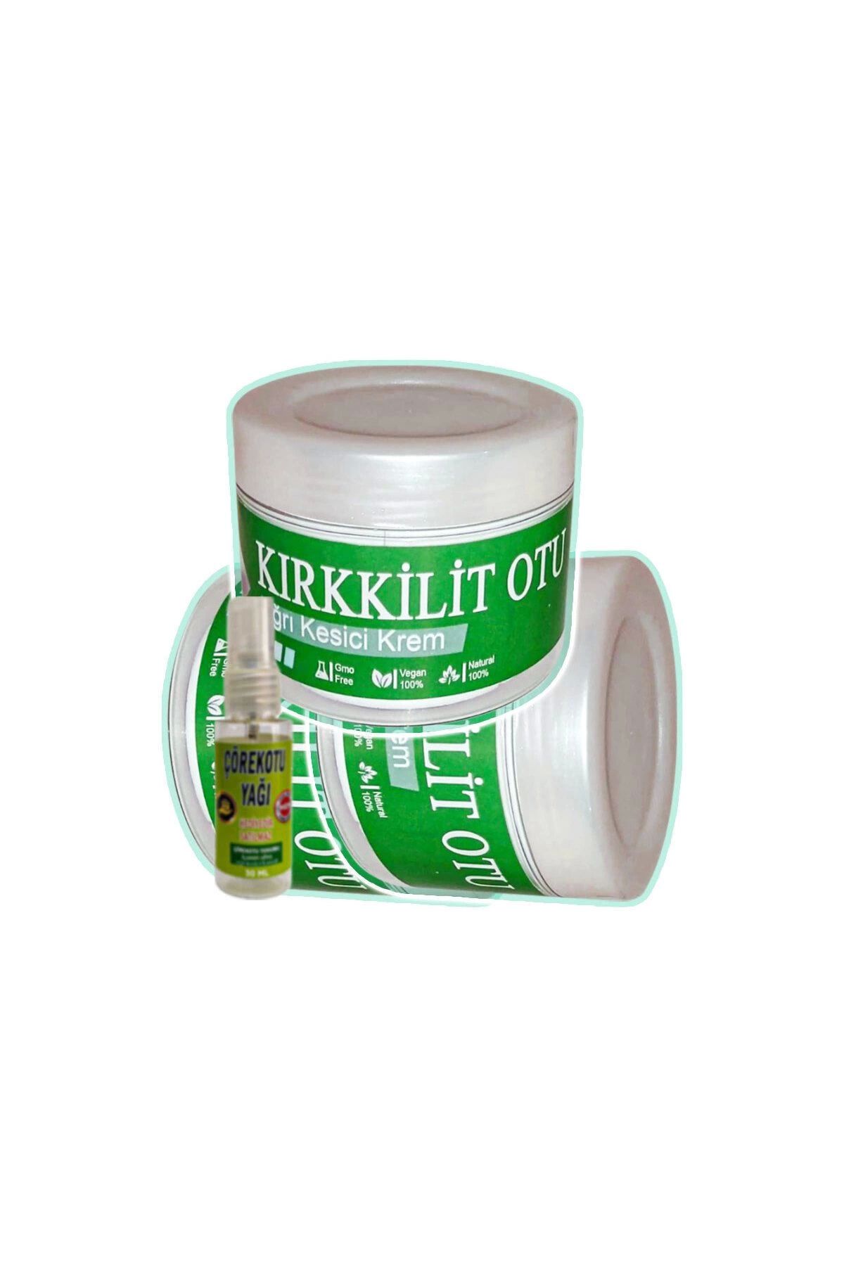 hayalimsah KırkKilit Otu Ağrı Dindirici Bakım Kremi 3x100 ml+30 ml Çörek Otu Ağrı Yağ ile