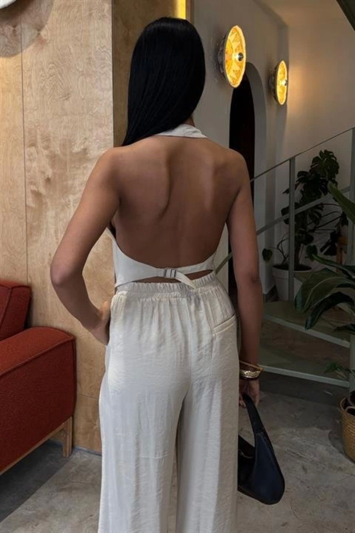 ZORM Halter Yaka Modal Takım