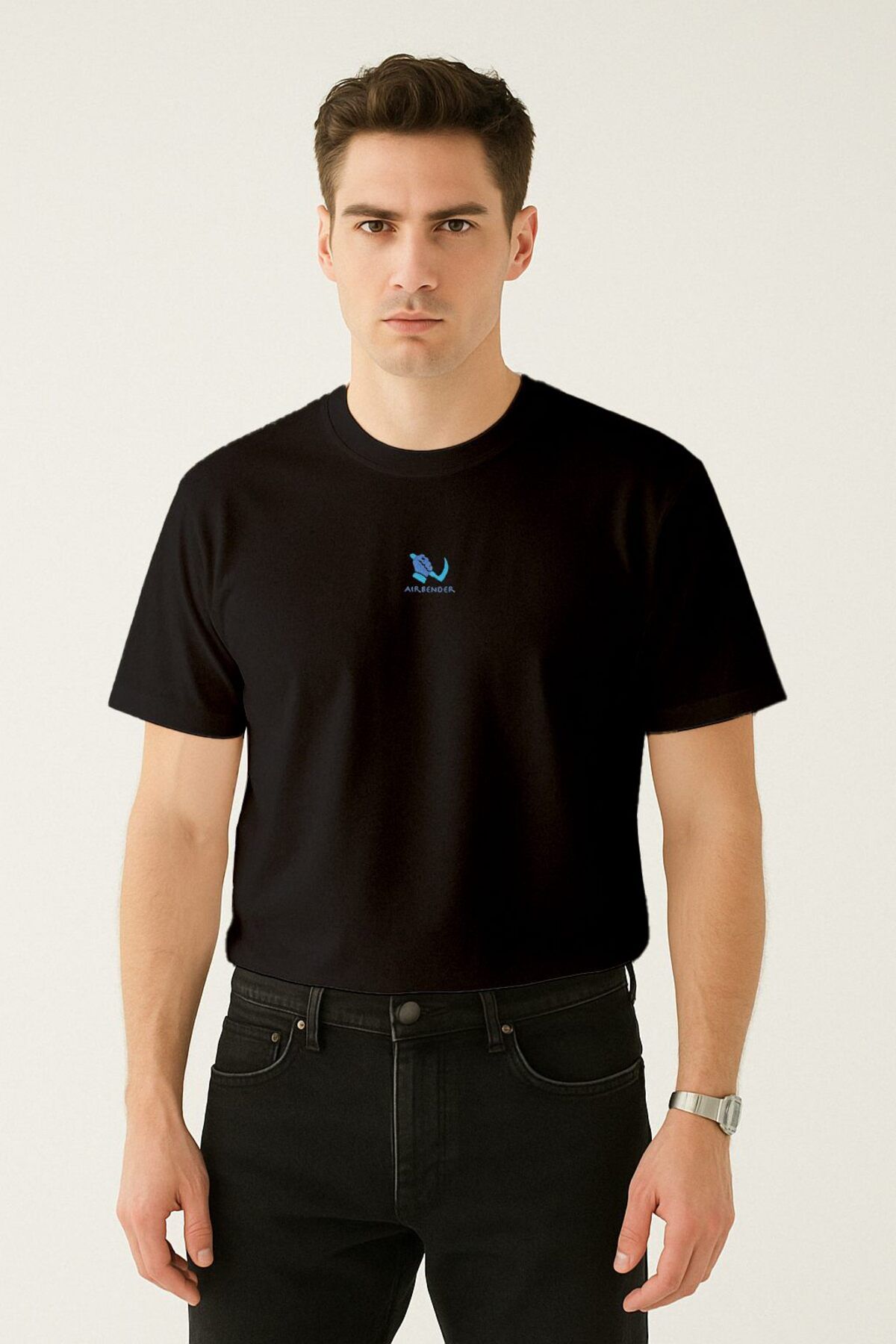 Vita Atelier 'Airbender 2.0 ' Nakışlı, Erkek Regular Tshirt