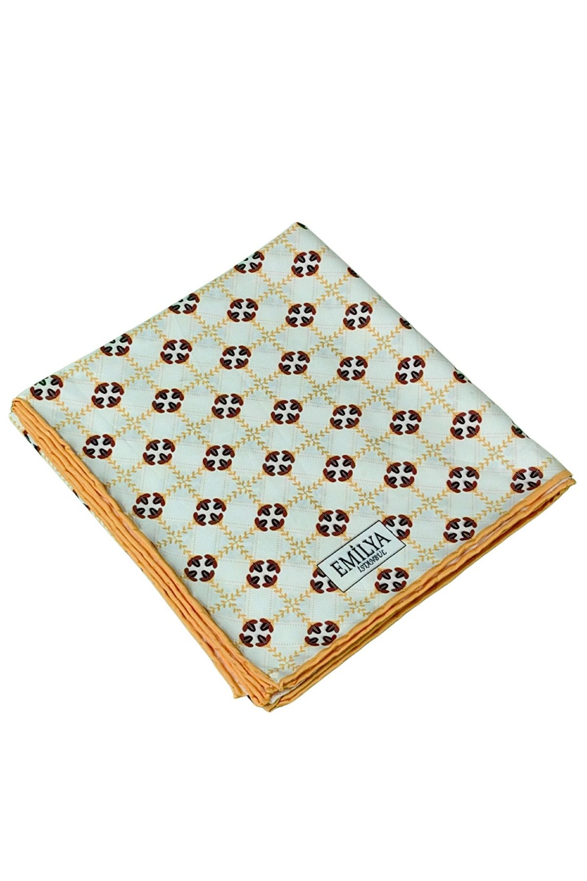 mim eşarp Emilya Rayon Desenli Eşarp 90x90 cm