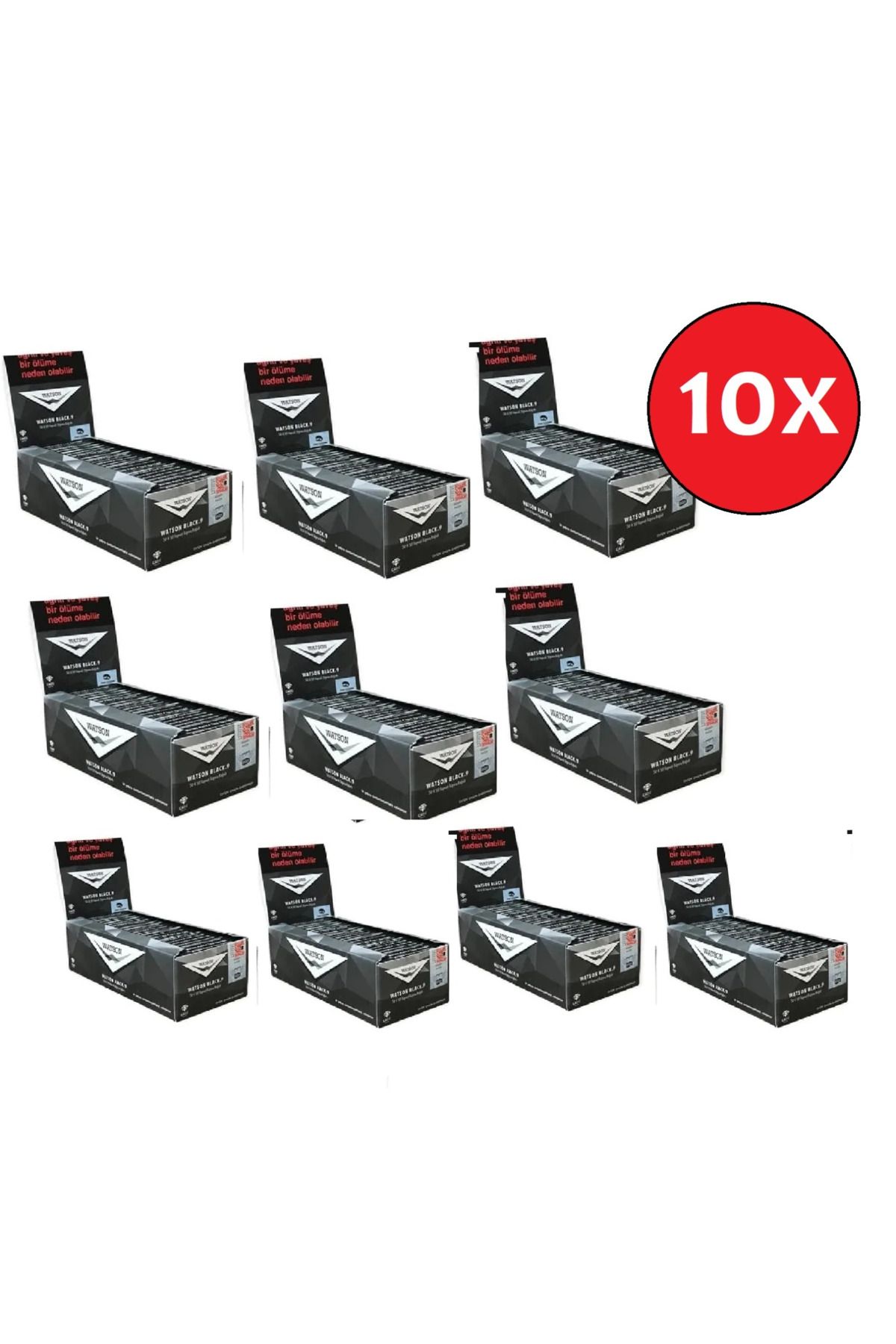 Vera Watson Black.9 - 10 PAKET - 50 Li Box 50x50 Kağıt 25000 Adet