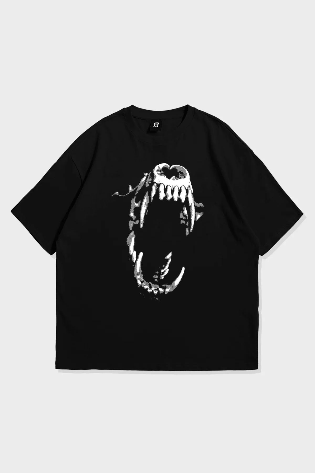 3 ROPE Dog Baskılı Oversize Unisex T-Shirt Tişört