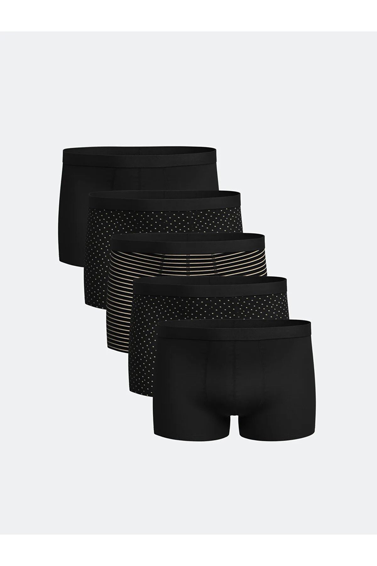 LC Waikiki Standart Kalıp Pamuklu Esnek Erkek Boxer 5'li