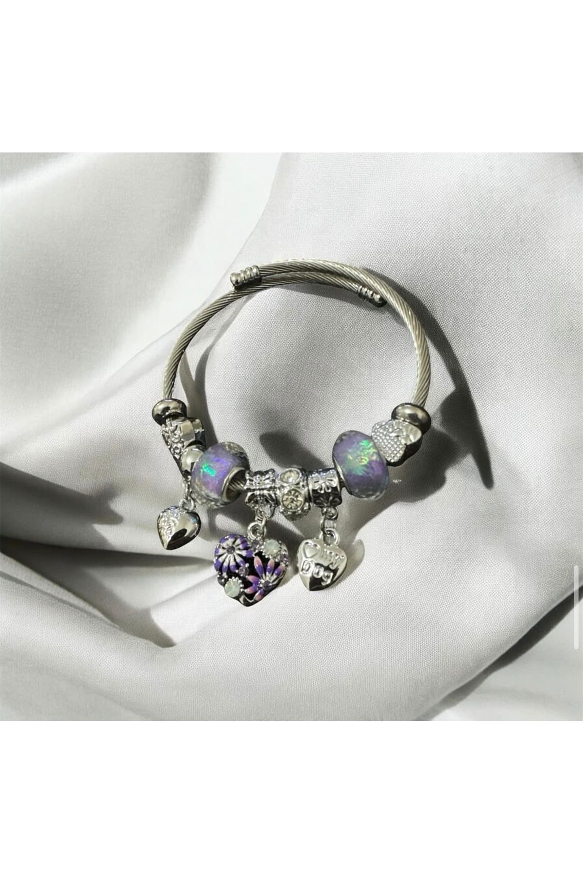 LUNESSA Charm çiçek kalp