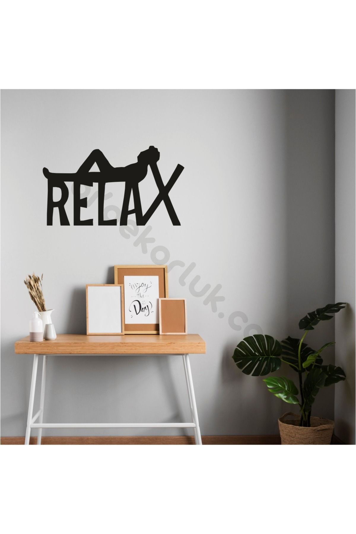 Baskı Durağım Relax Temalı Duvar Tablosu