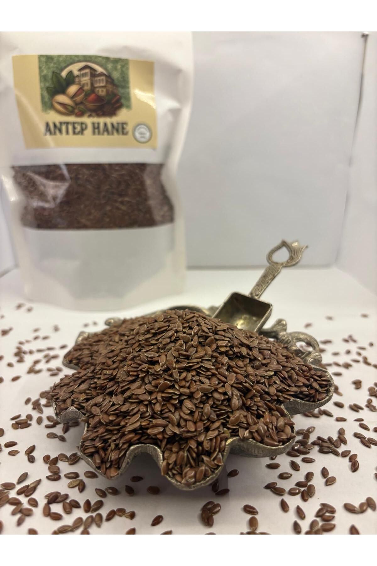 Antephane Keten Tohumu Tane 500 Gr- Elenmiş-Katkısız