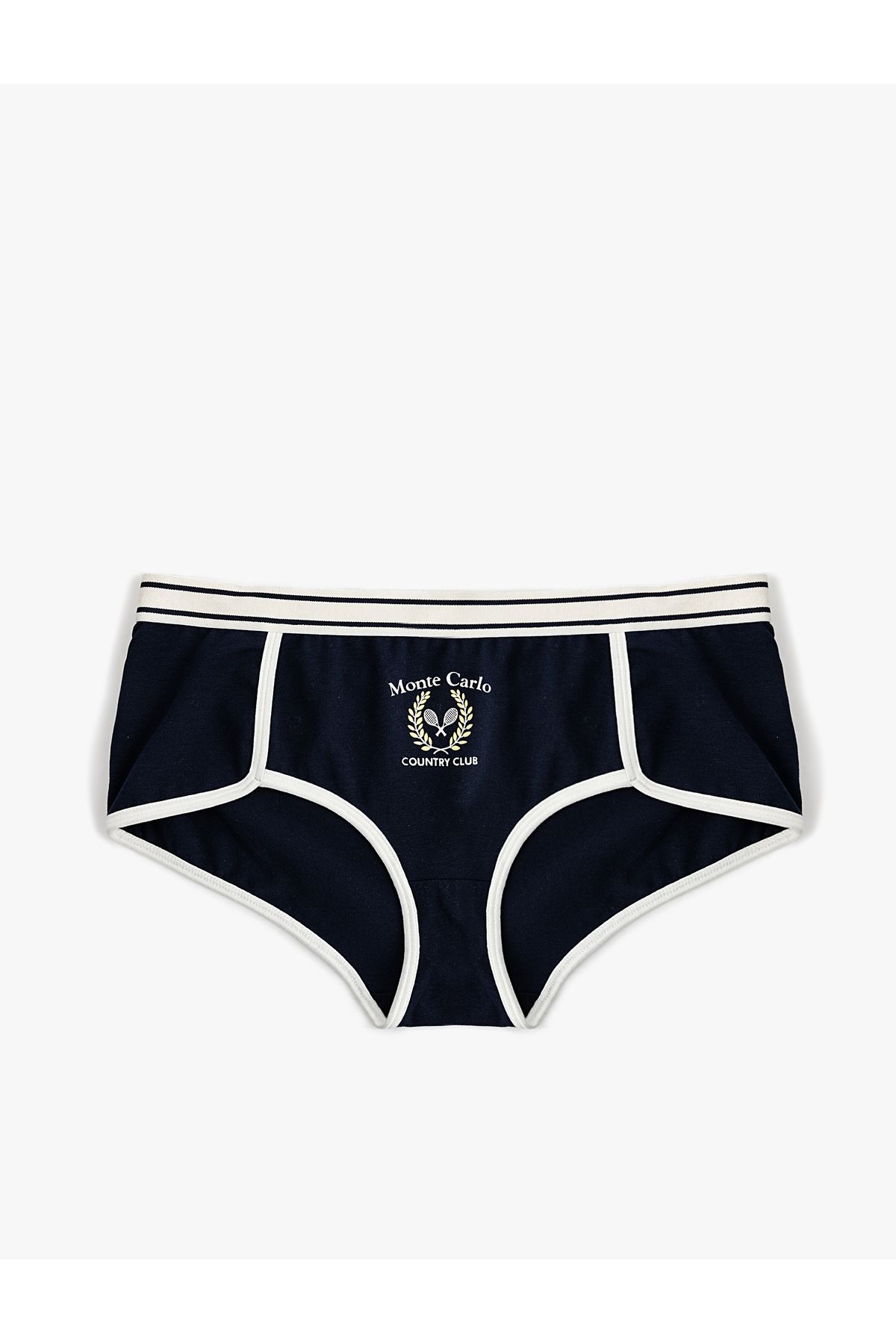 Koton Yeni Sezon Baskılı Ekstra Yüksek Bel Hipster Külot