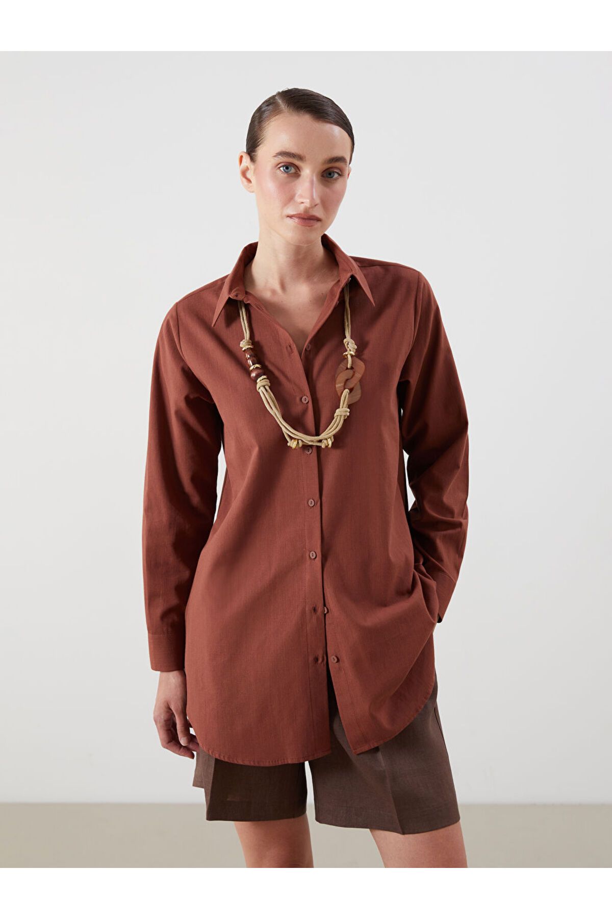 LC Waikiki LCW Regular Fit Kadın Gömlek Tunik