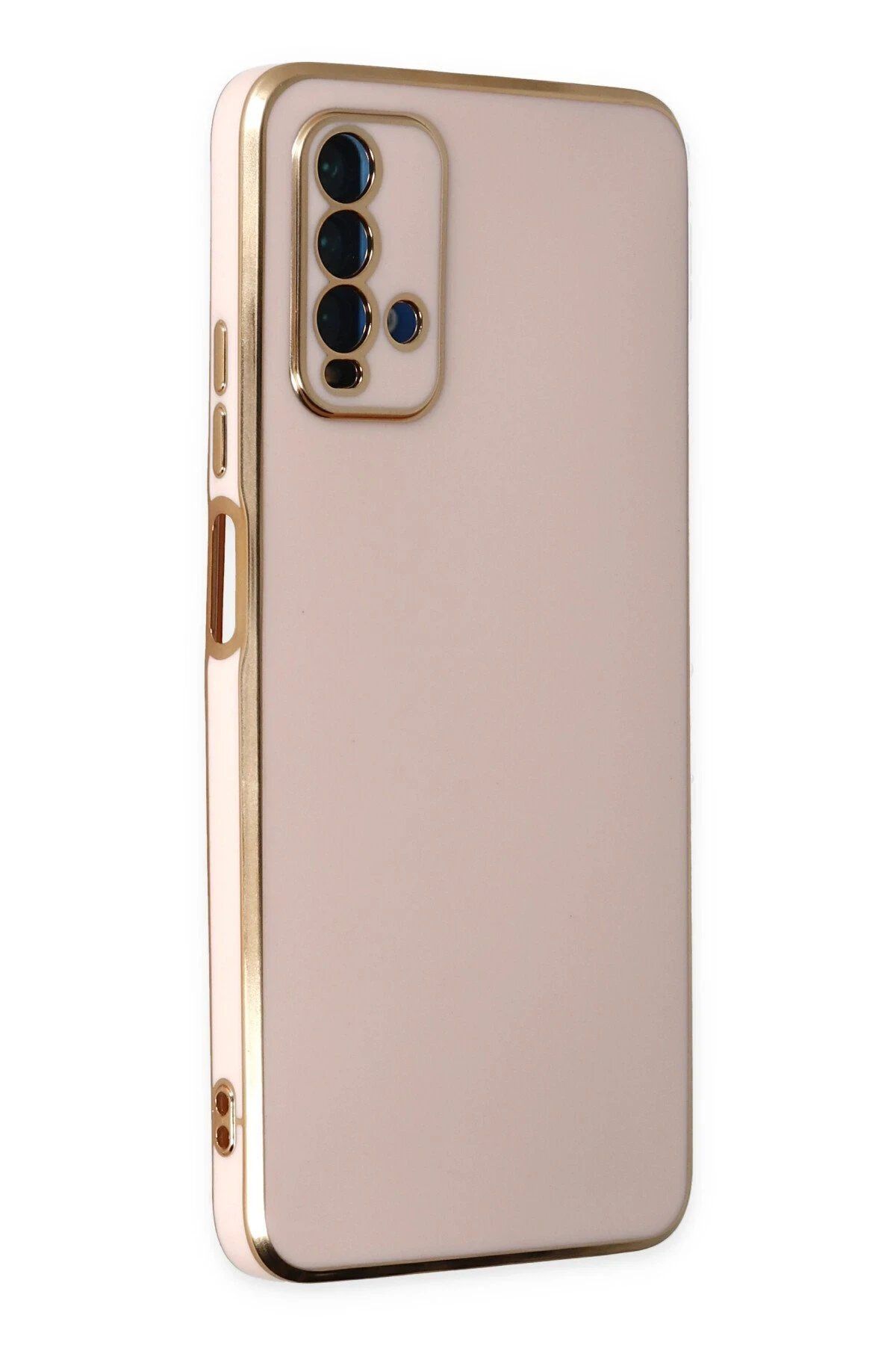 CepteToptan Newface Xiaomi Redmi 9T Kılıf Volet Silikon - Pembe