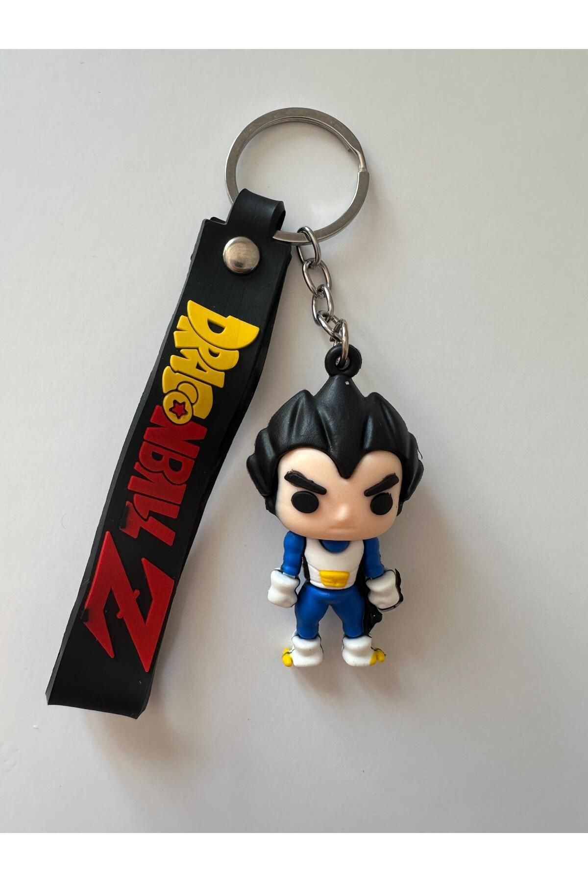 HISCOSMETIC Dragonball Z Goku Figürü – Siyah Saçlı Efsane Savaşçı Anahtarlık