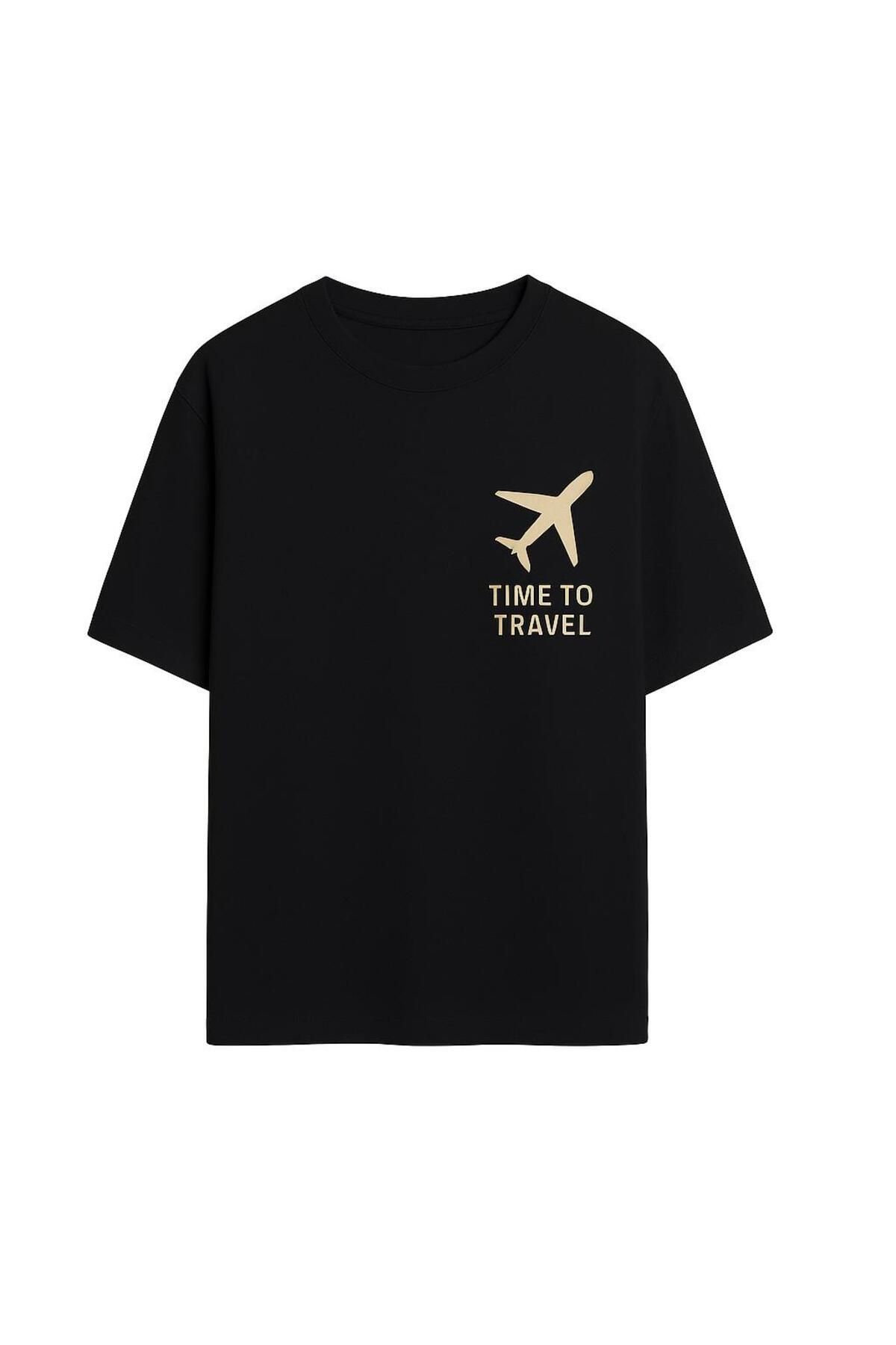 MAGORS GraffTee Unisex %100 Organik Pamuk Relaxed Fit Yuvarlak Yakalı Baskılı T-shirt