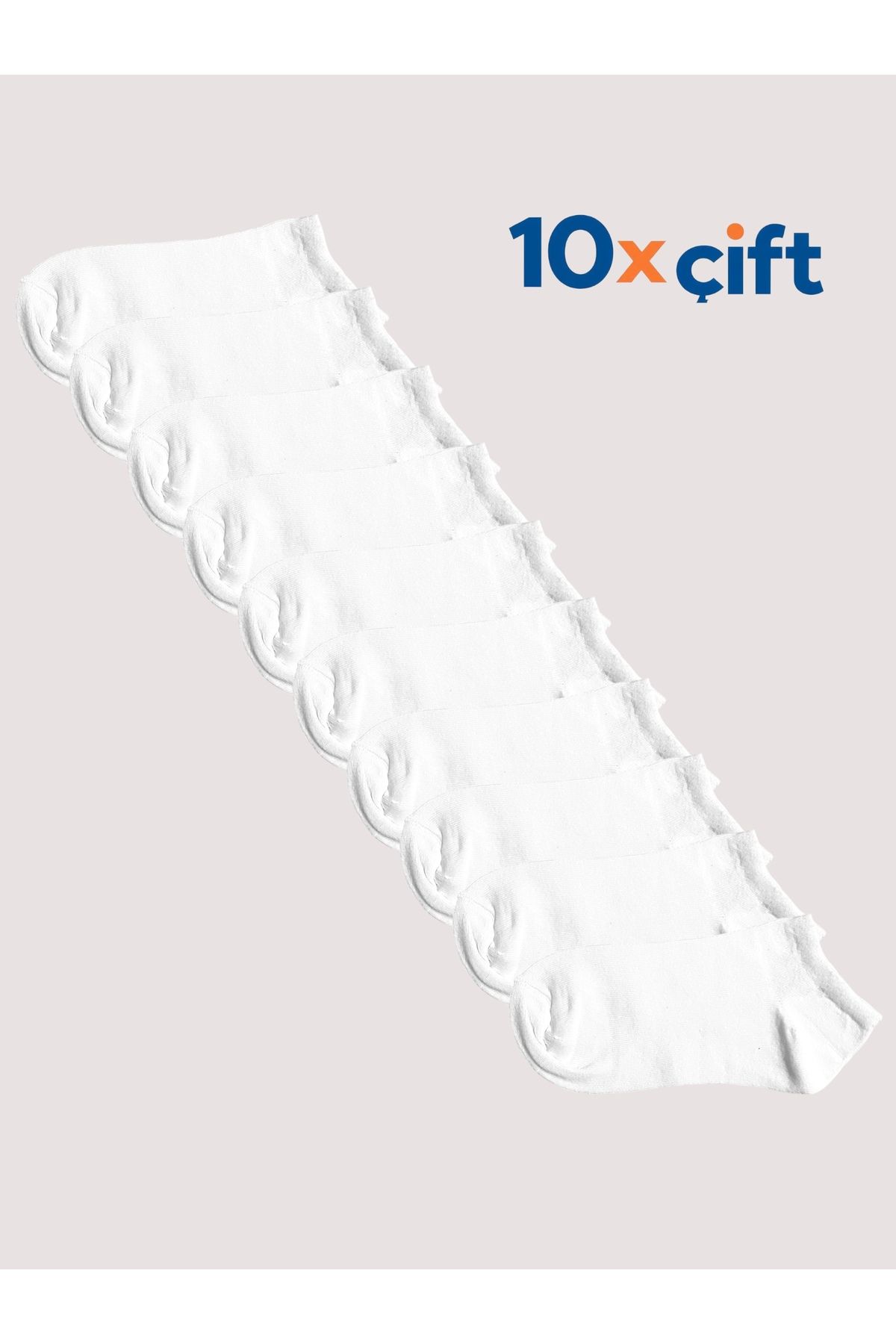 Crocus Life 10'lu Ekonomik Paket Kısa Patik Çorap